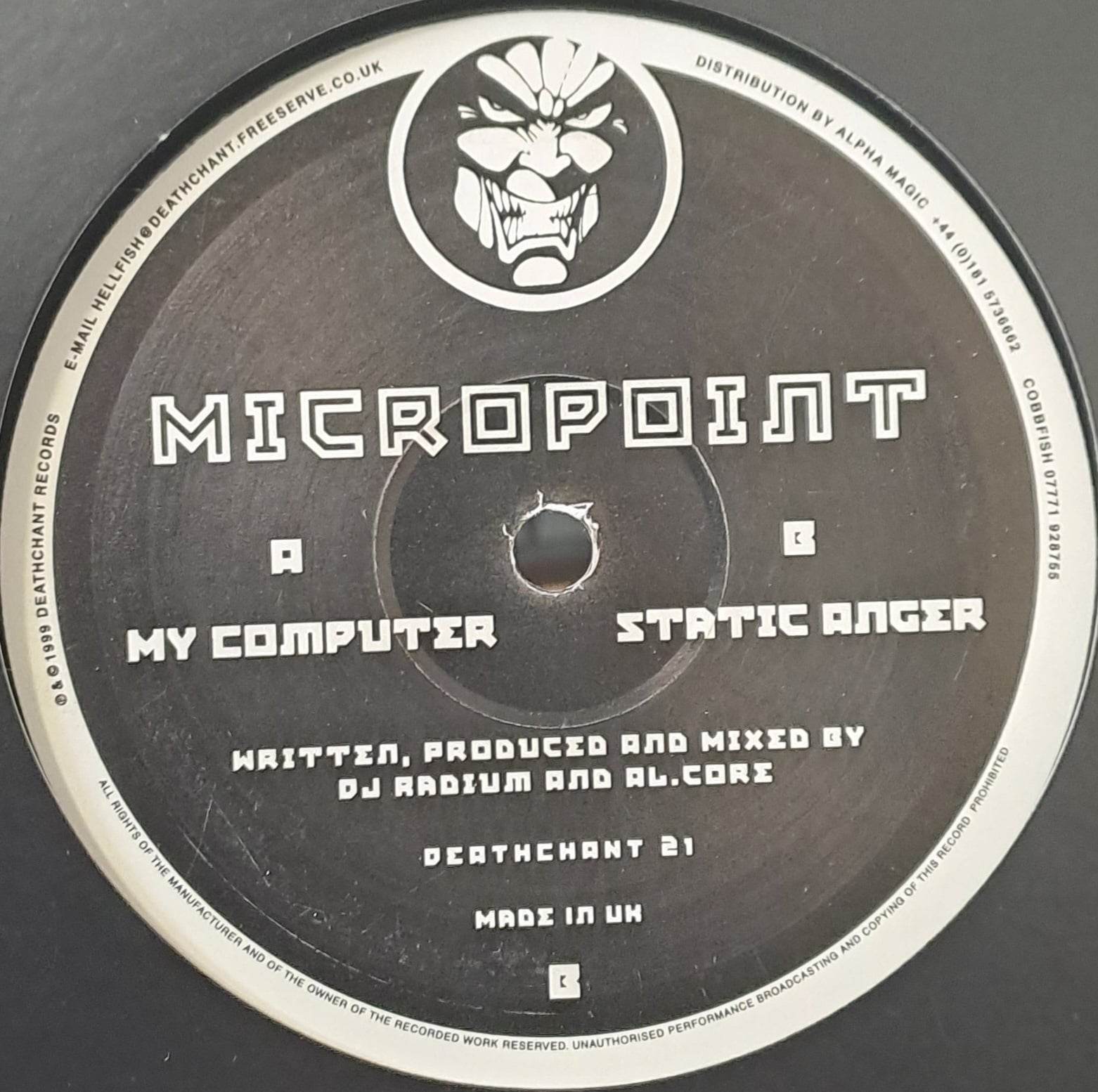 Deathchant 21 - vinyle hardcore