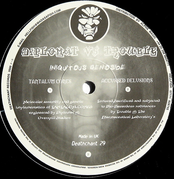 Deathchant 29 - vinyle hardcore