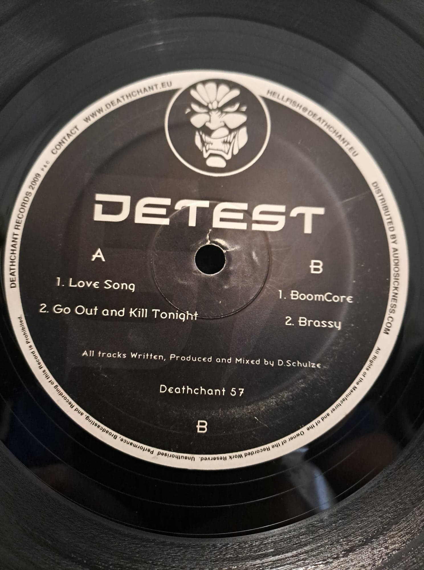 Deathchant 57 - vinyle hardcore
