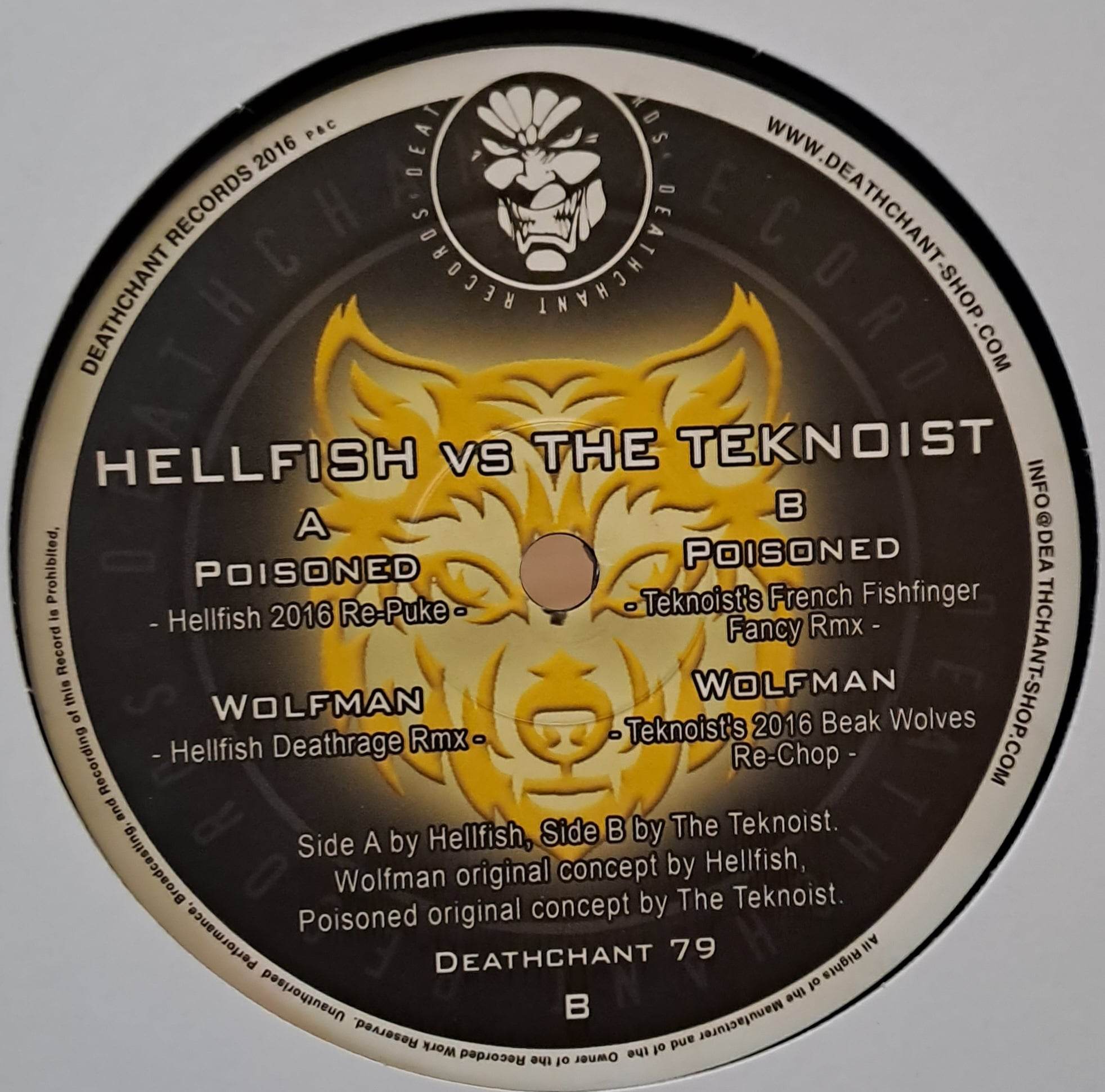 Deathchant 79 - vinyle hardcore