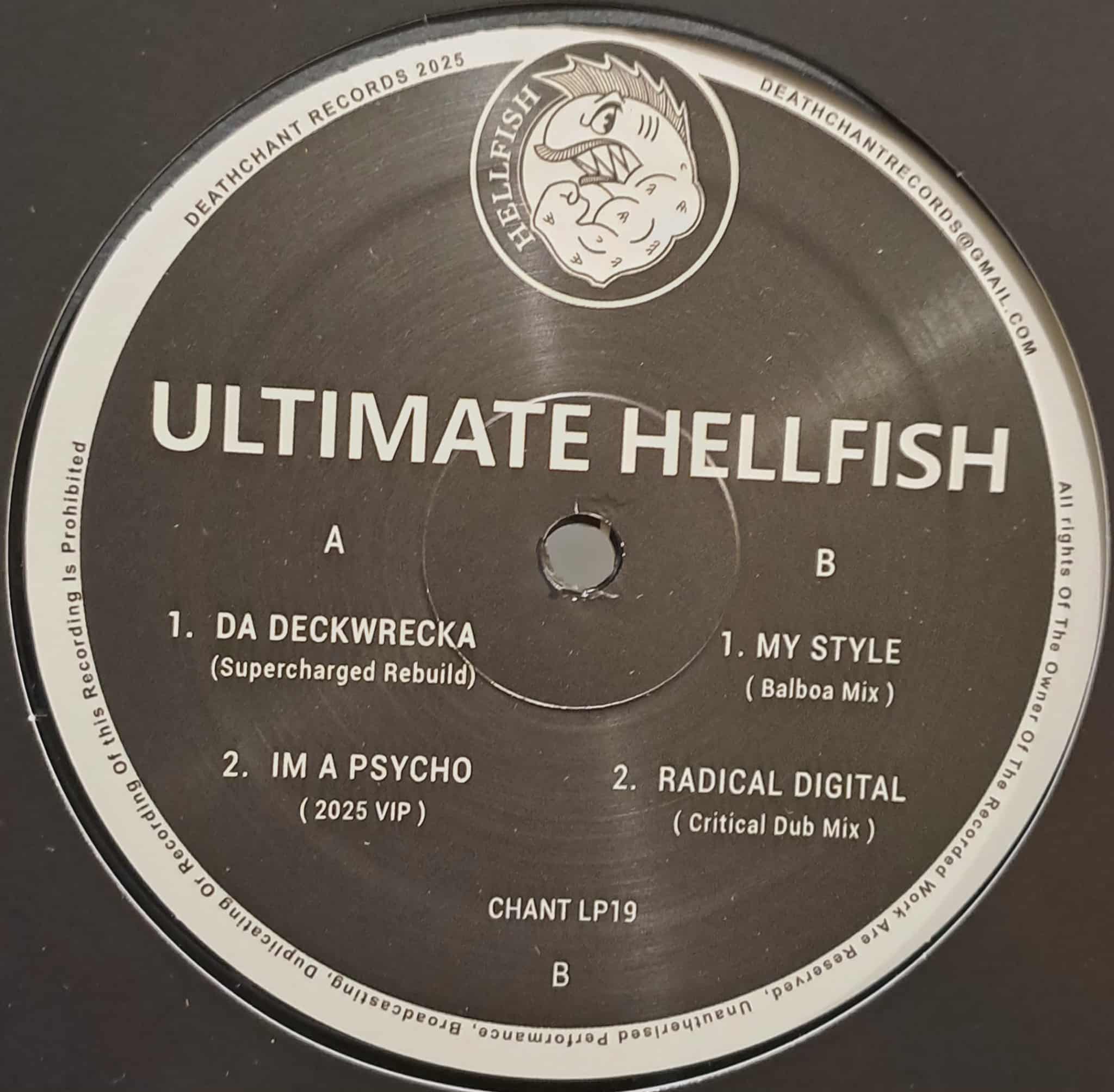 Deathchant LP 19 (double album) - vinyle hardcore