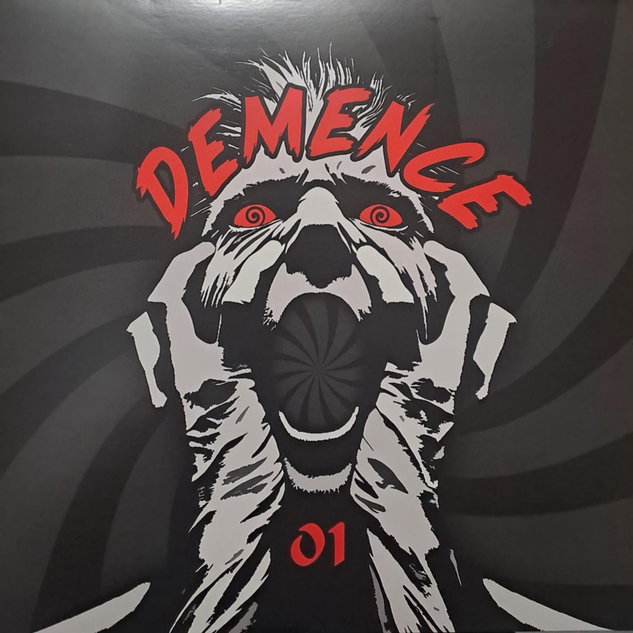 Démence 01 Black - vinyle hardtek