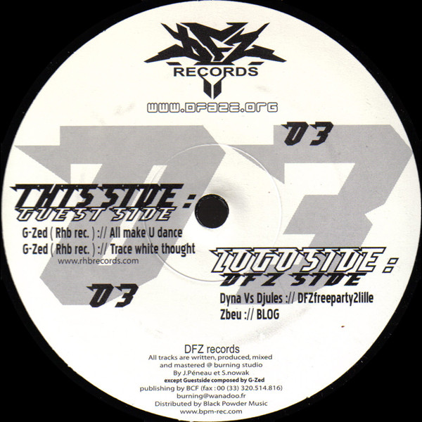 Dfaze 03 - vinyle hardcore
