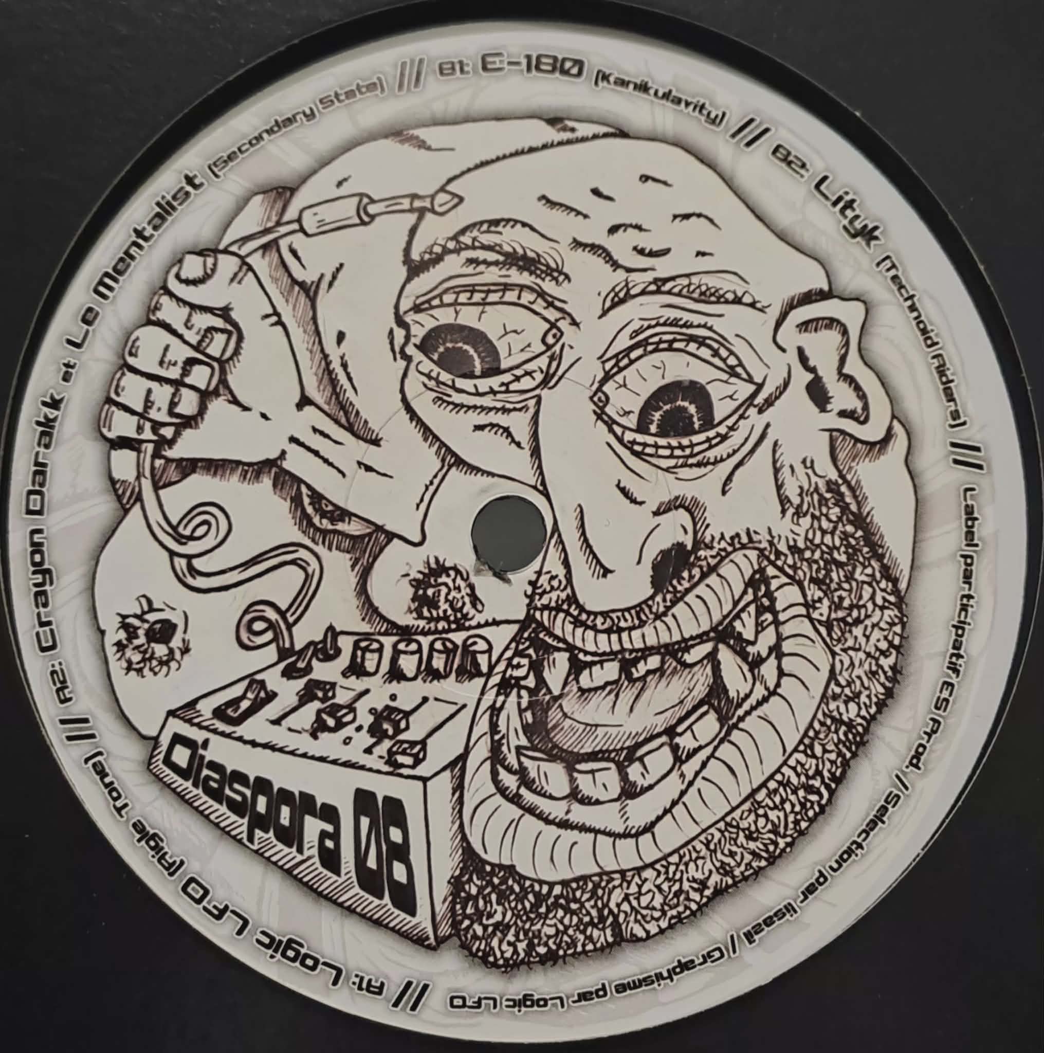 Diaspora 08 - vinyle freetekno