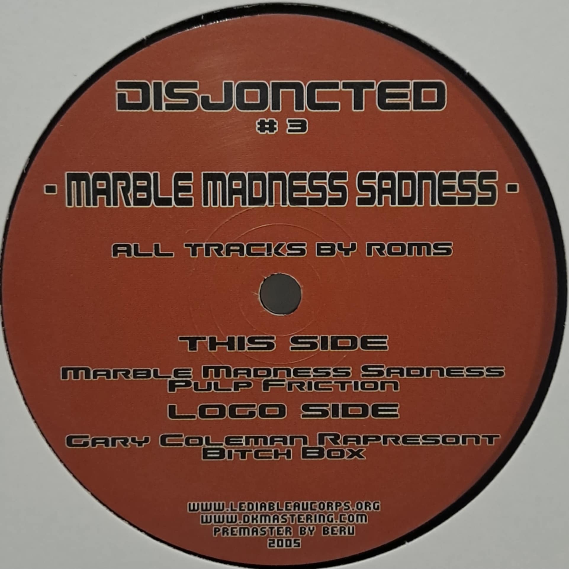 Disjoncted 03 - vinyle hardcore