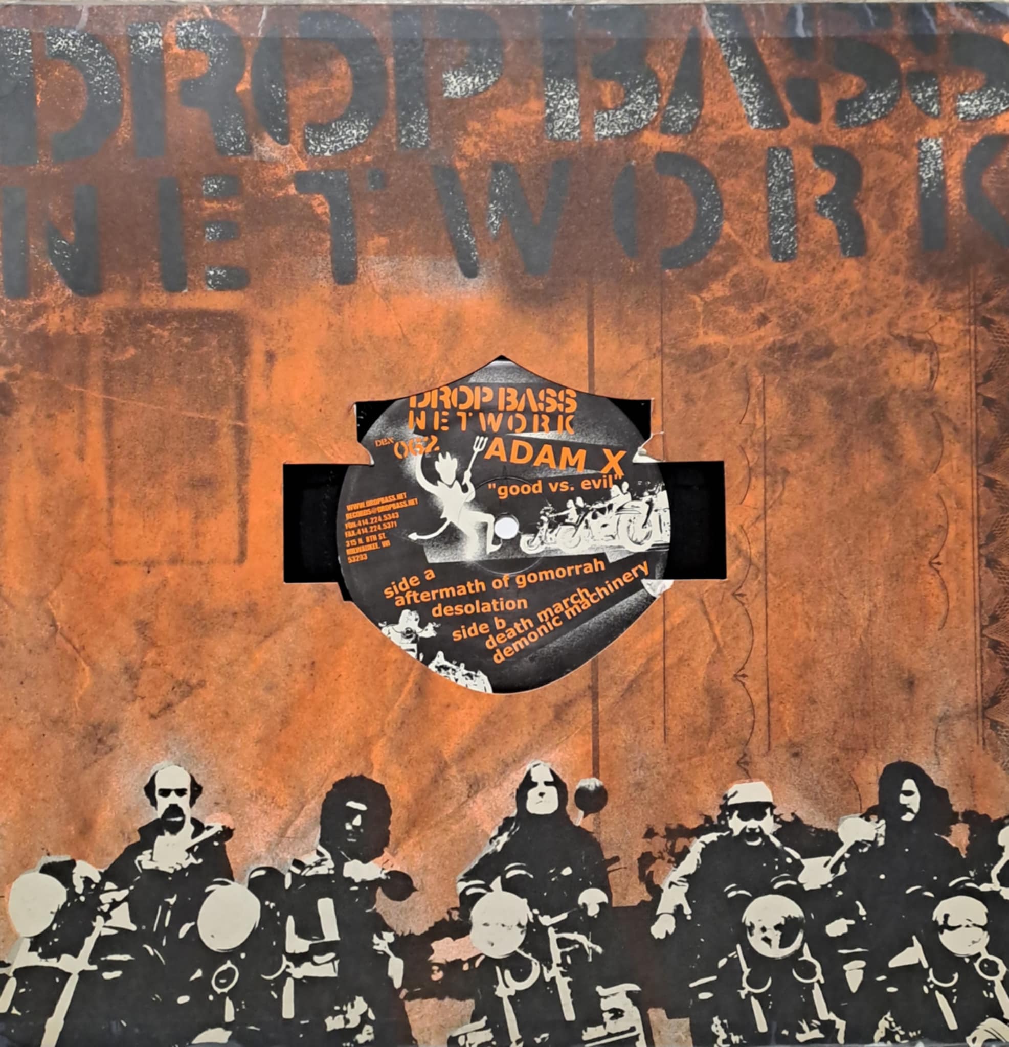 Drop Bass Network 062 - vinyle hardcore