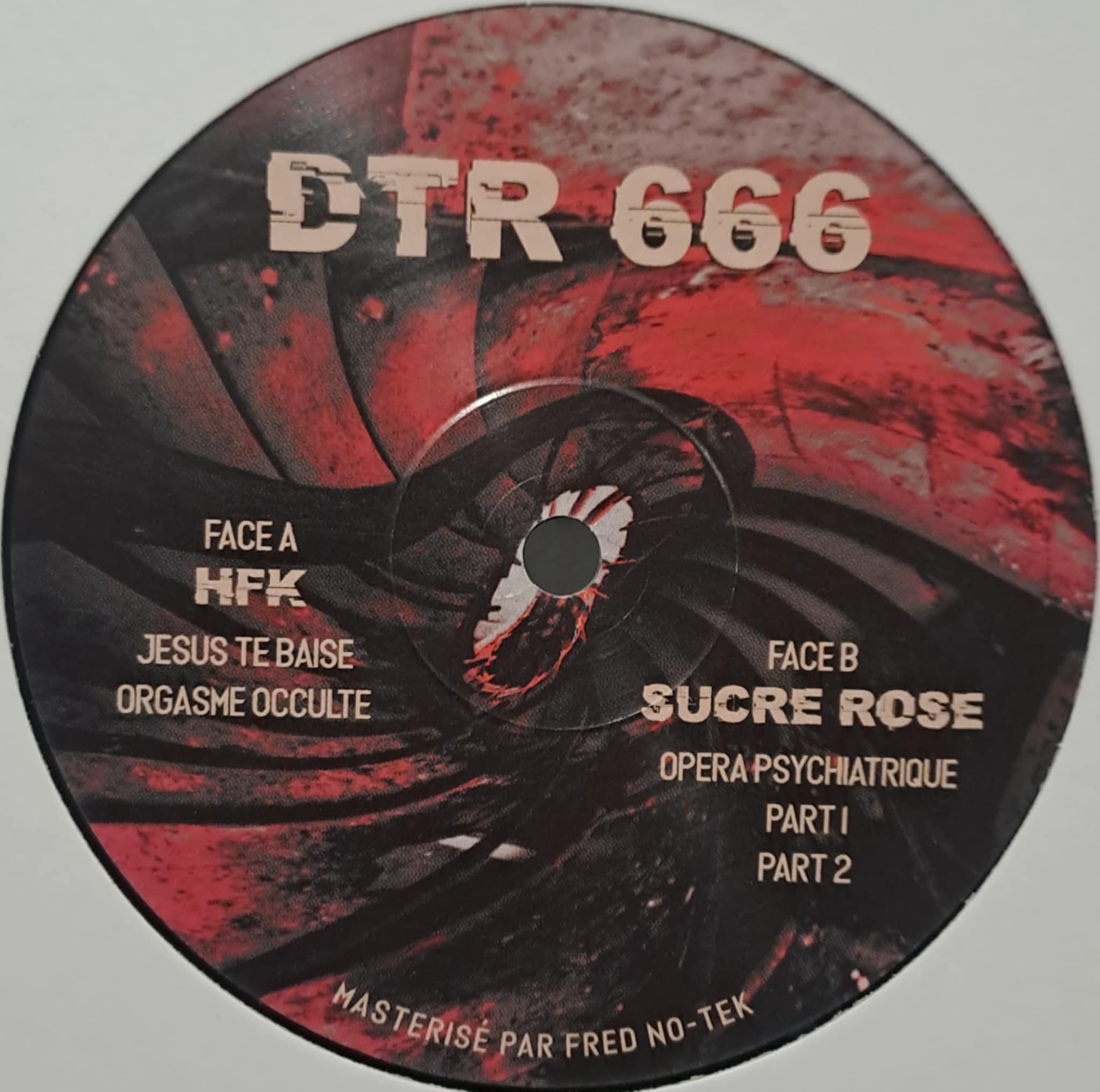 Décérébration Tactique 666 - vinyle hardcore