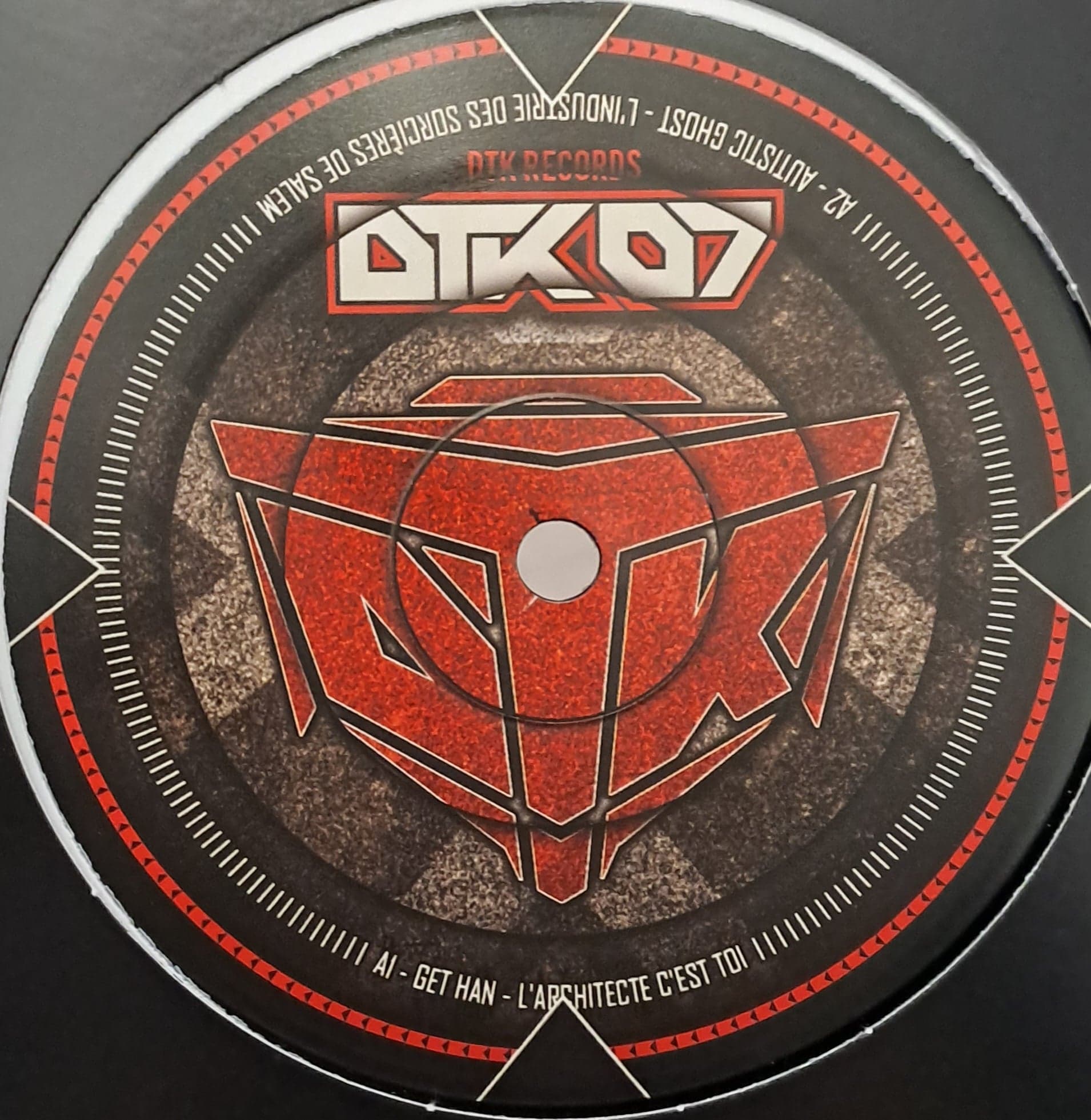 Dtraké 07 (toute dernière copie en stock) - vinyle hardcore