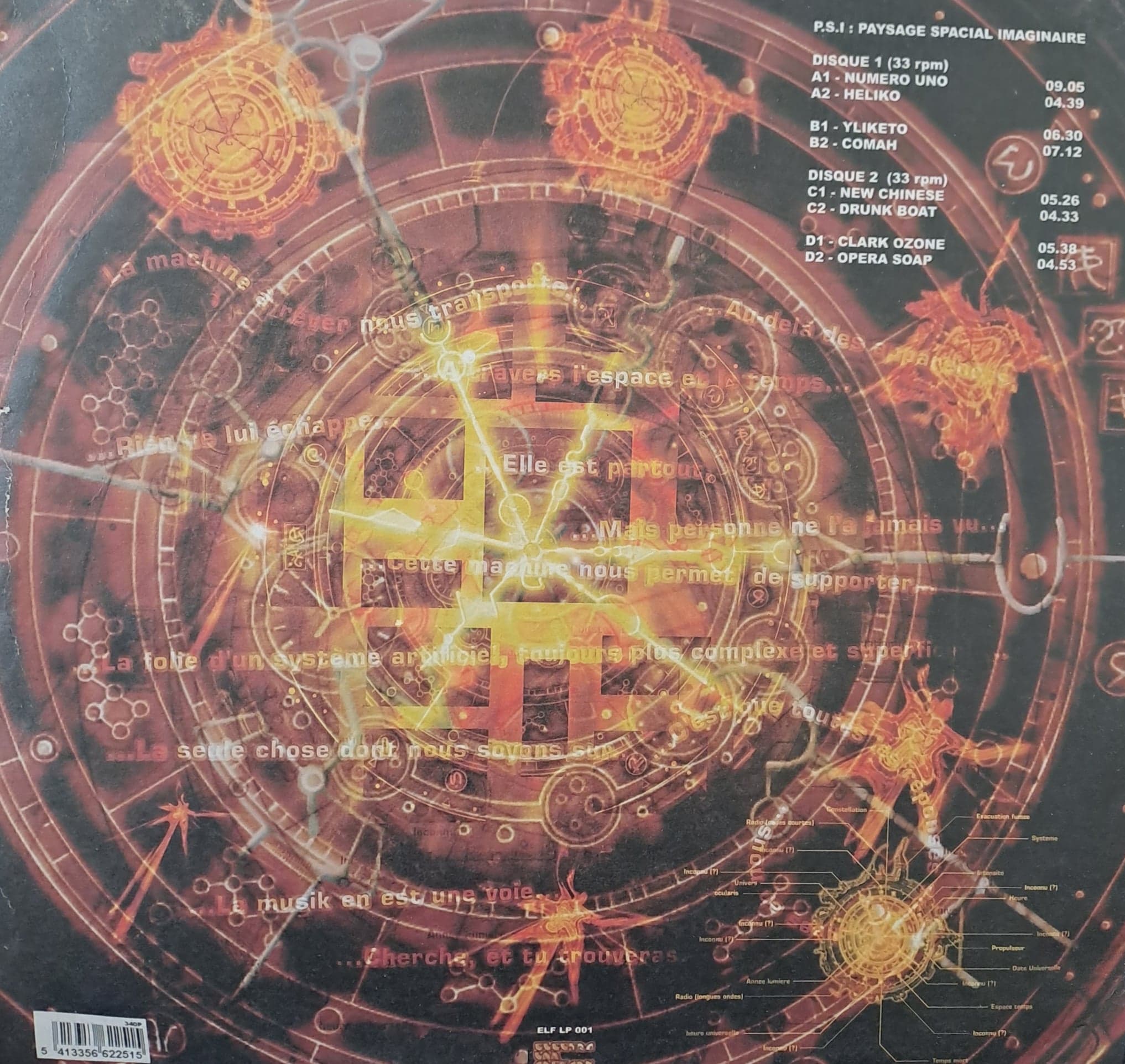Electro Lab Factory LP 001 (Double Album) - vinyle Breakbeat
