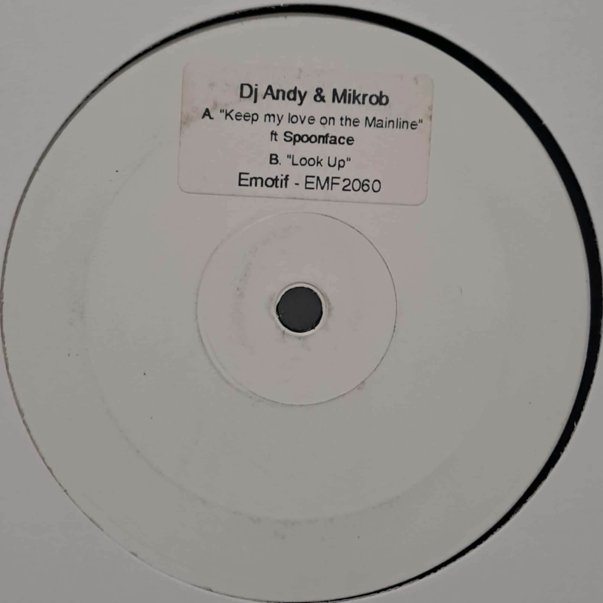 Emotif Recordings 2060 - vinyle Drum & Bass