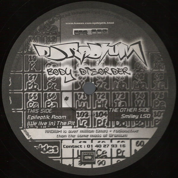 Epileptik 003 - vinyle hardcore