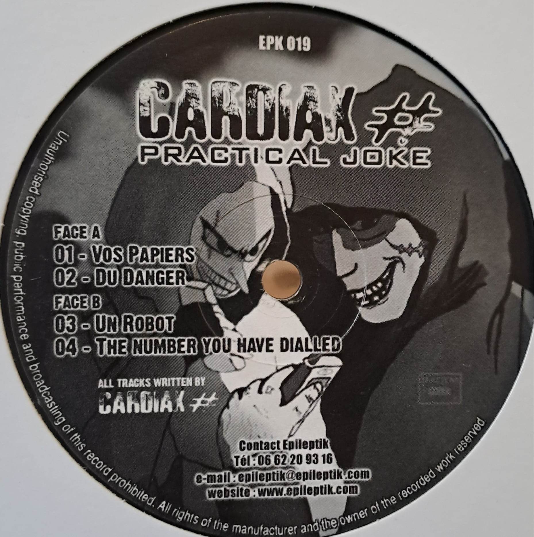 Epileptik 019 - vinyle hardcore