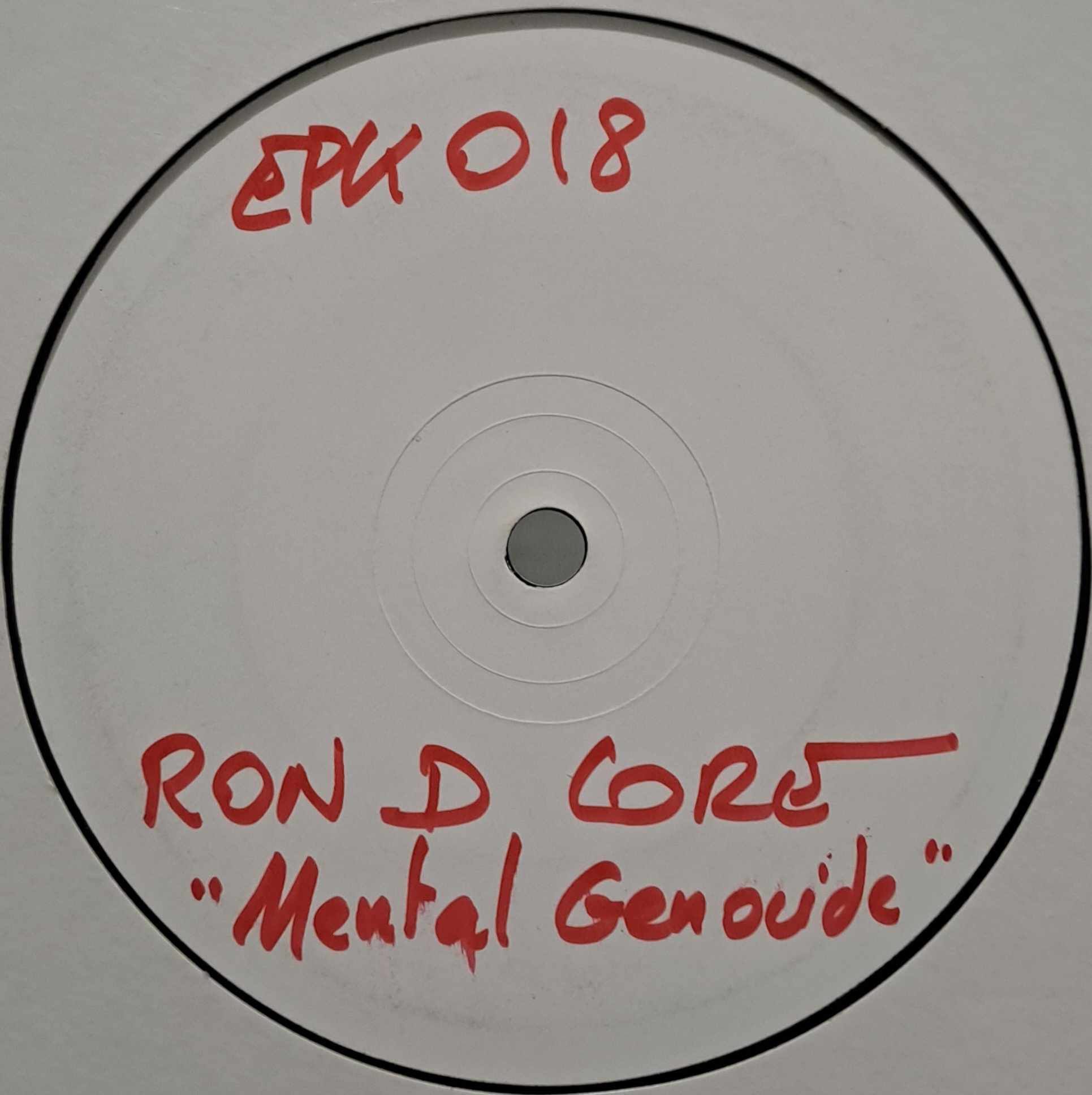 Epileptik 018 (White Label) - vinyle hardcore