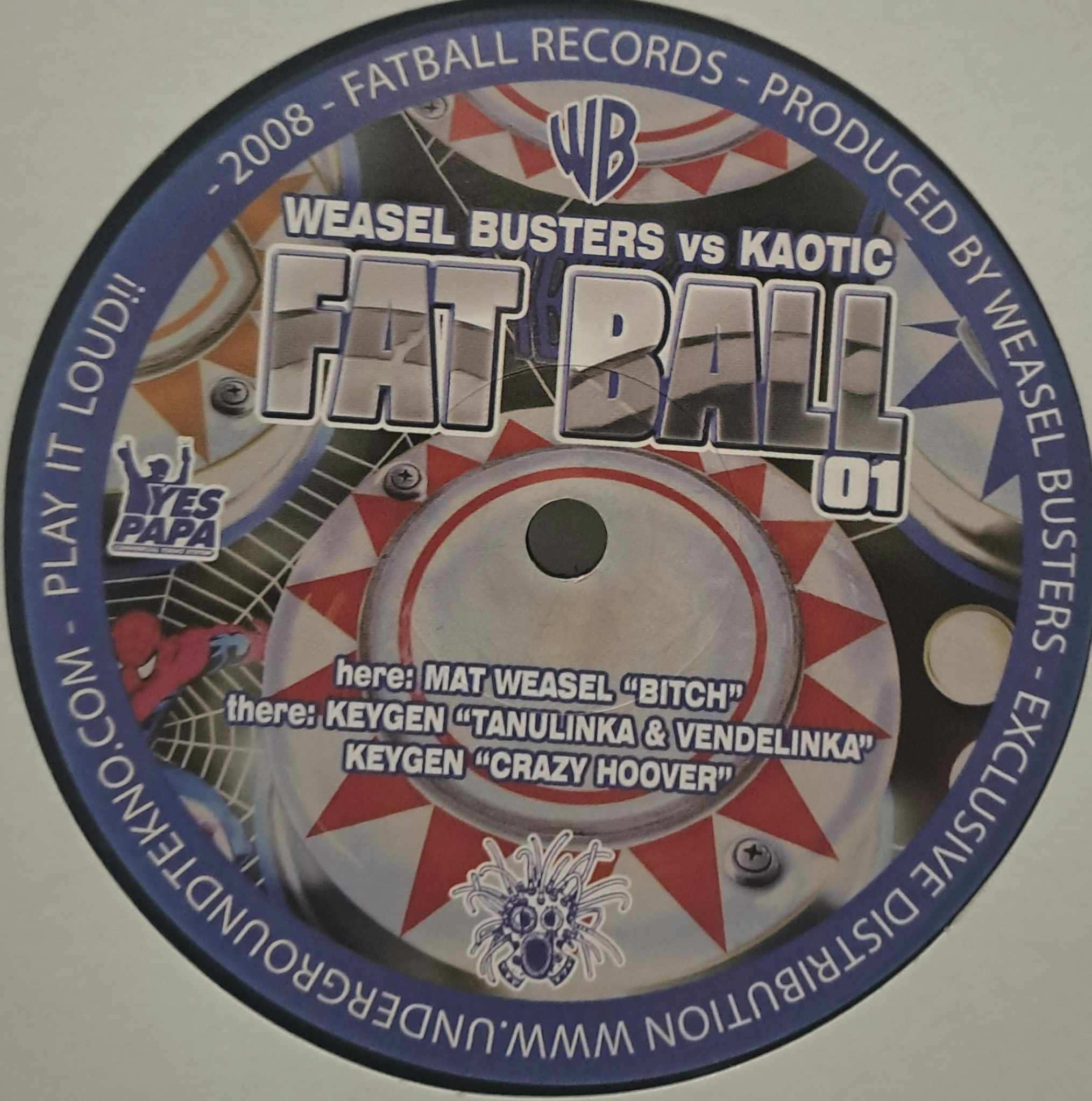 Fat Ball 01 - vinyle freetekno