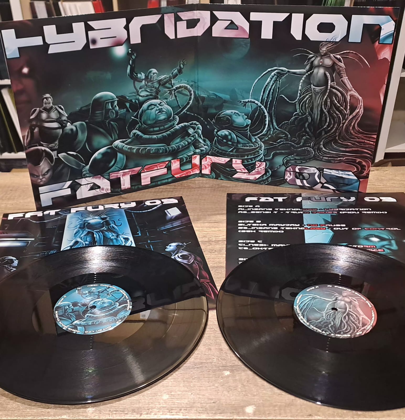 Fat Fury 09 (double album) - vinyle freetekno