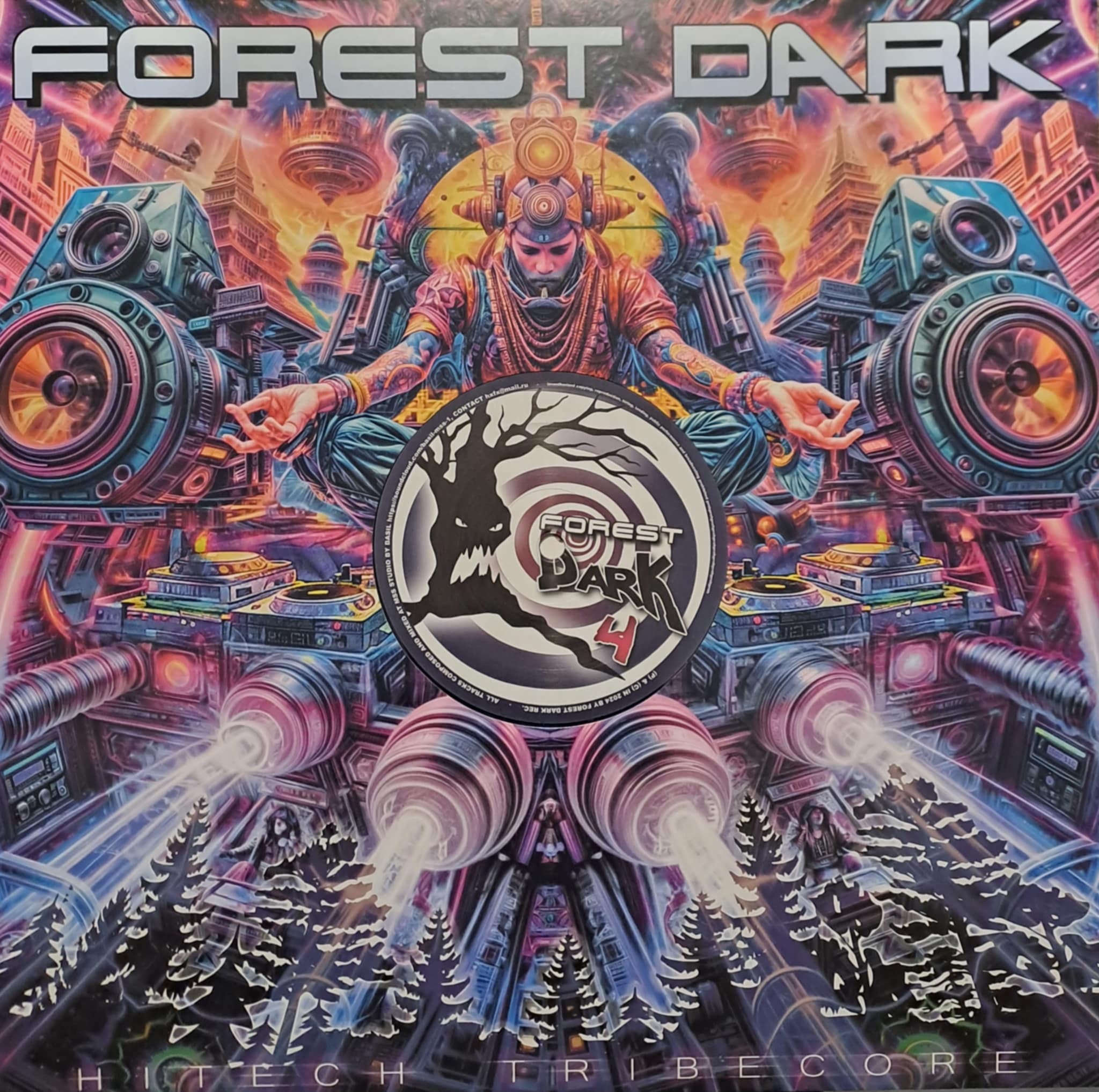 Forest Dark 04 - vinyle freetekno