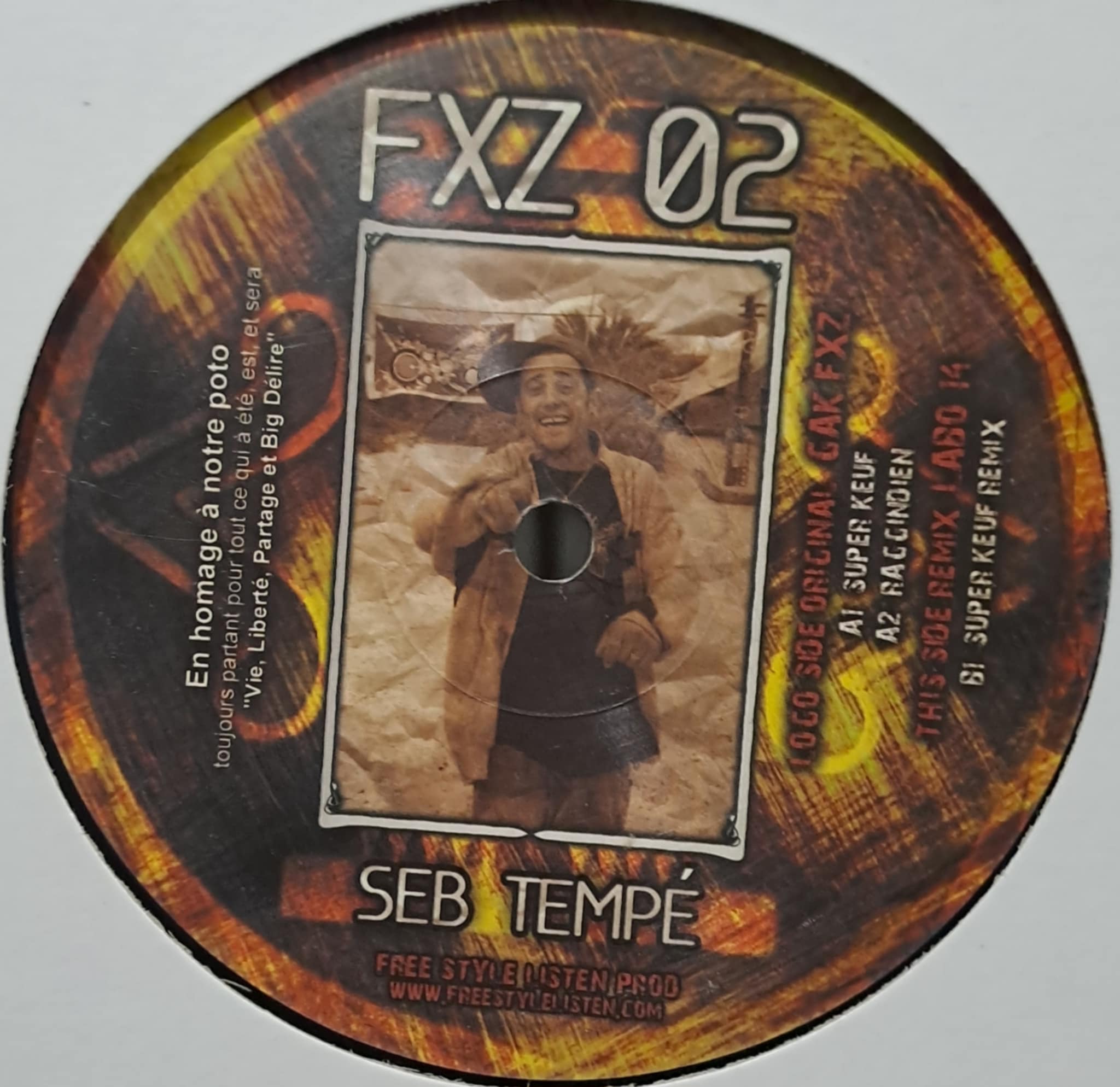 Foxtanz 02 - vinyle freetekno
