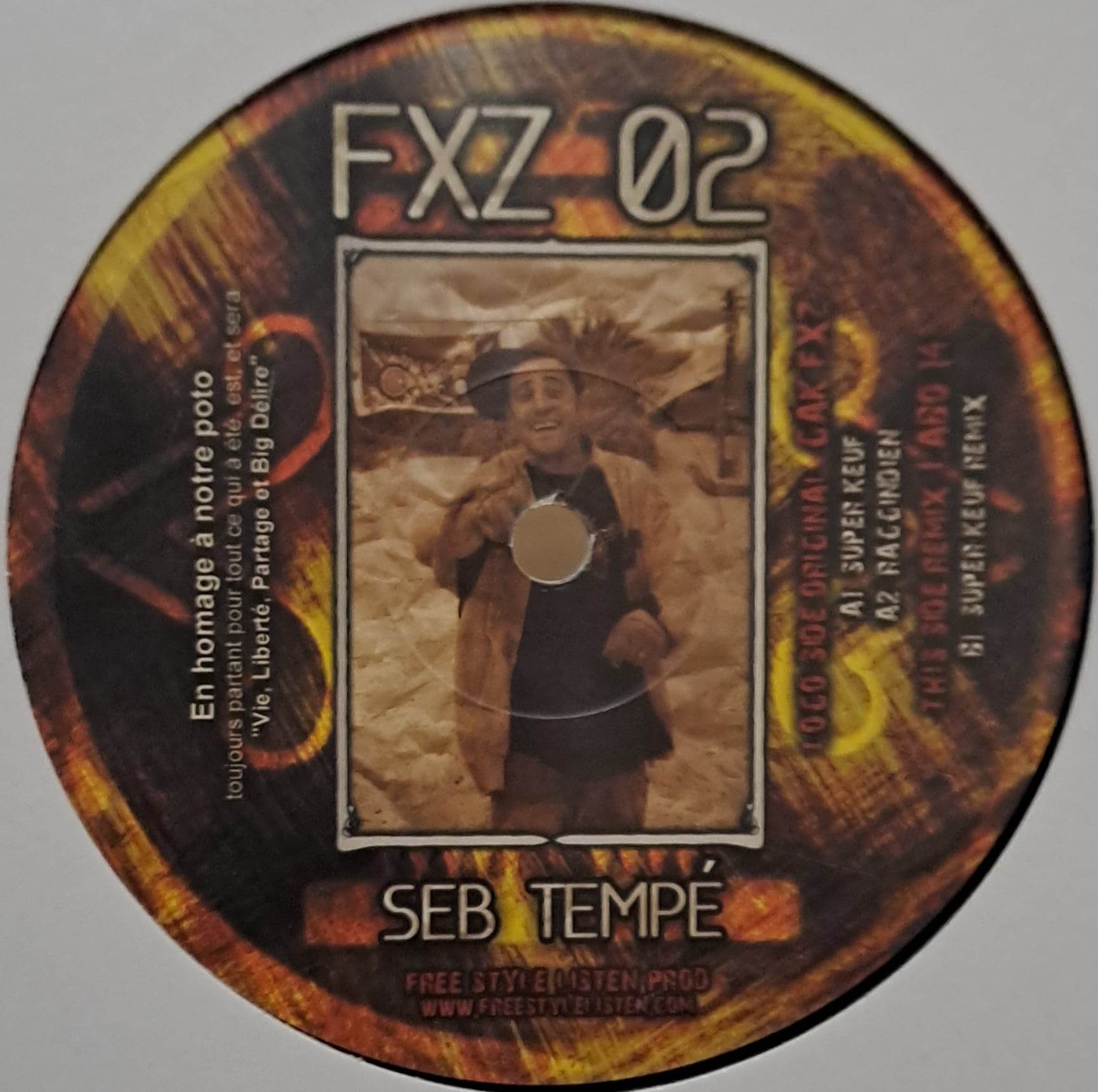 Foxtanz 02 RP - vinyle freetekno