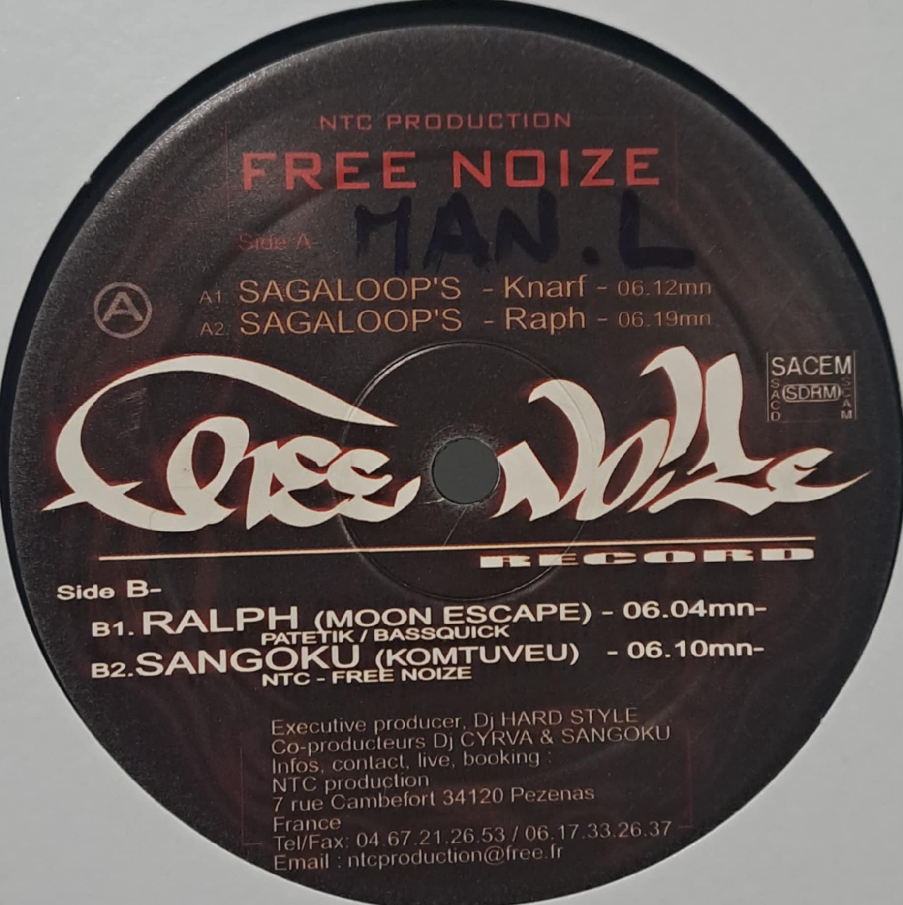 Free Noize 02 - vinyle freetekno