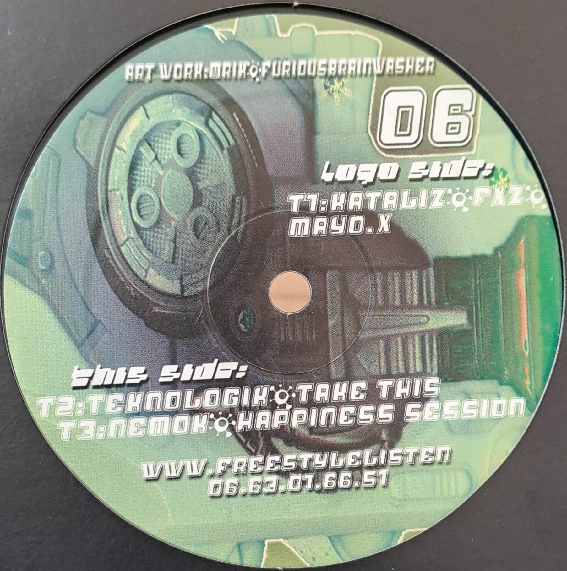 Free Style Listen 06 - vinyle freetekno