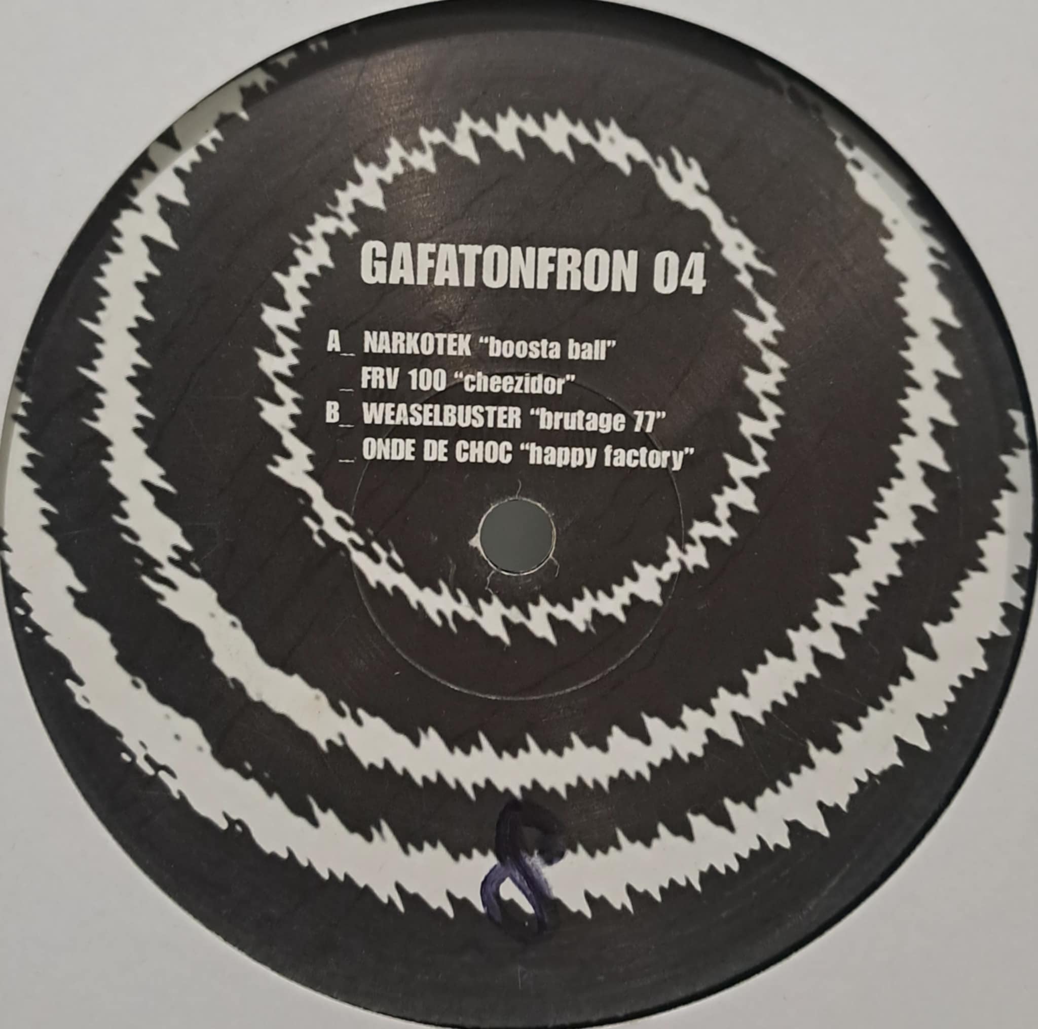 Gafatonfron 04 - vinyle freetekno