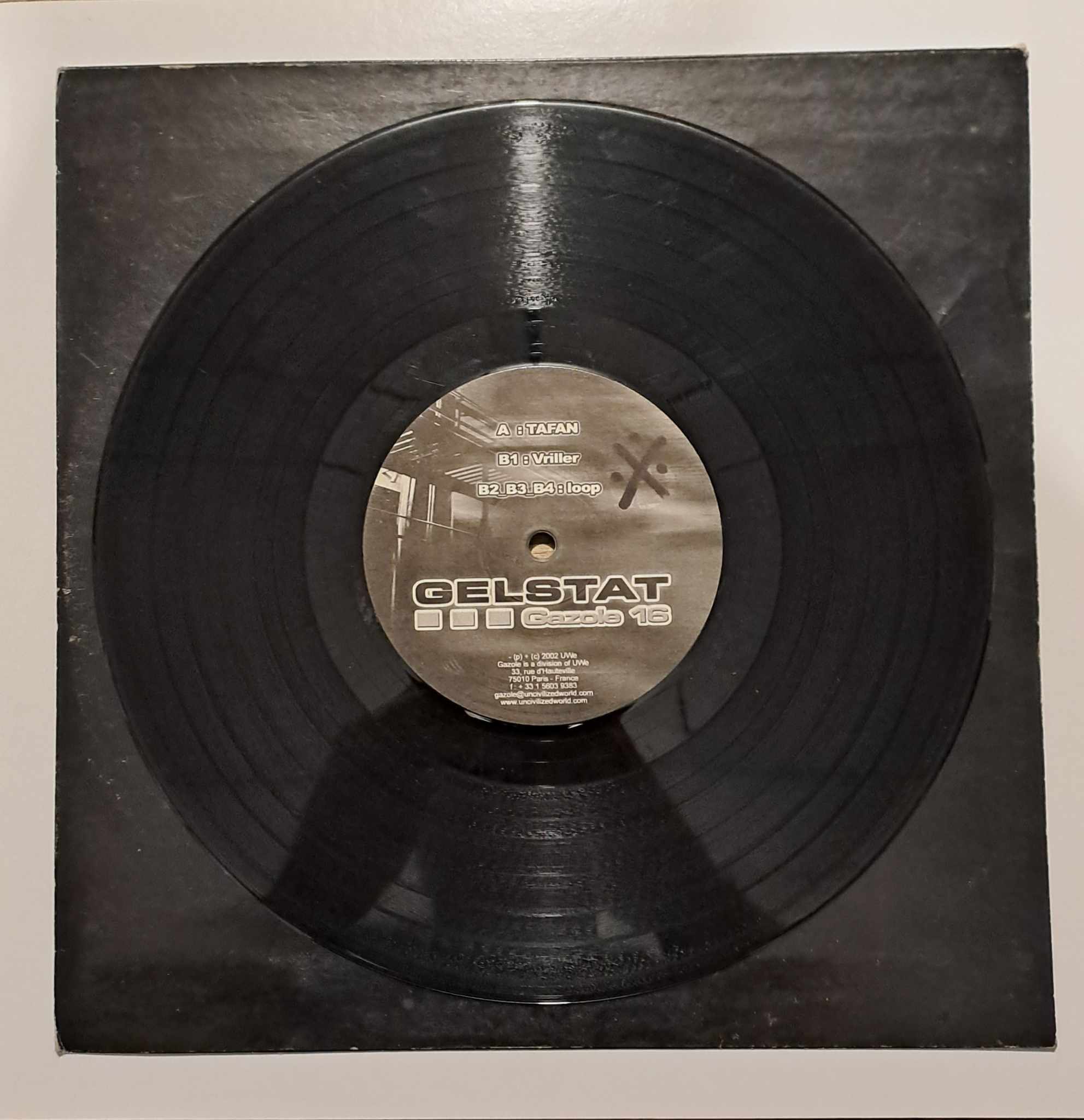 Gazole 16 - vinyle Expérimentale
