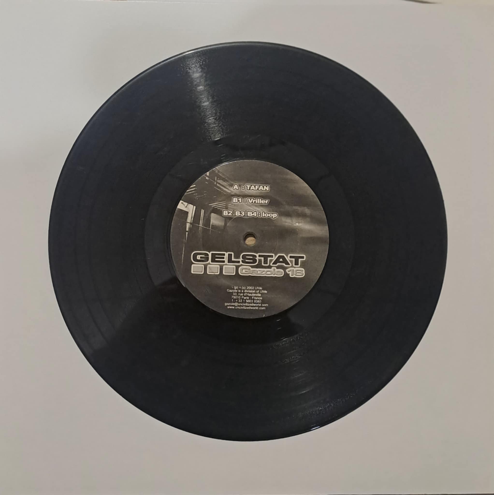 Gazole 16 - vinyle Expérimentale