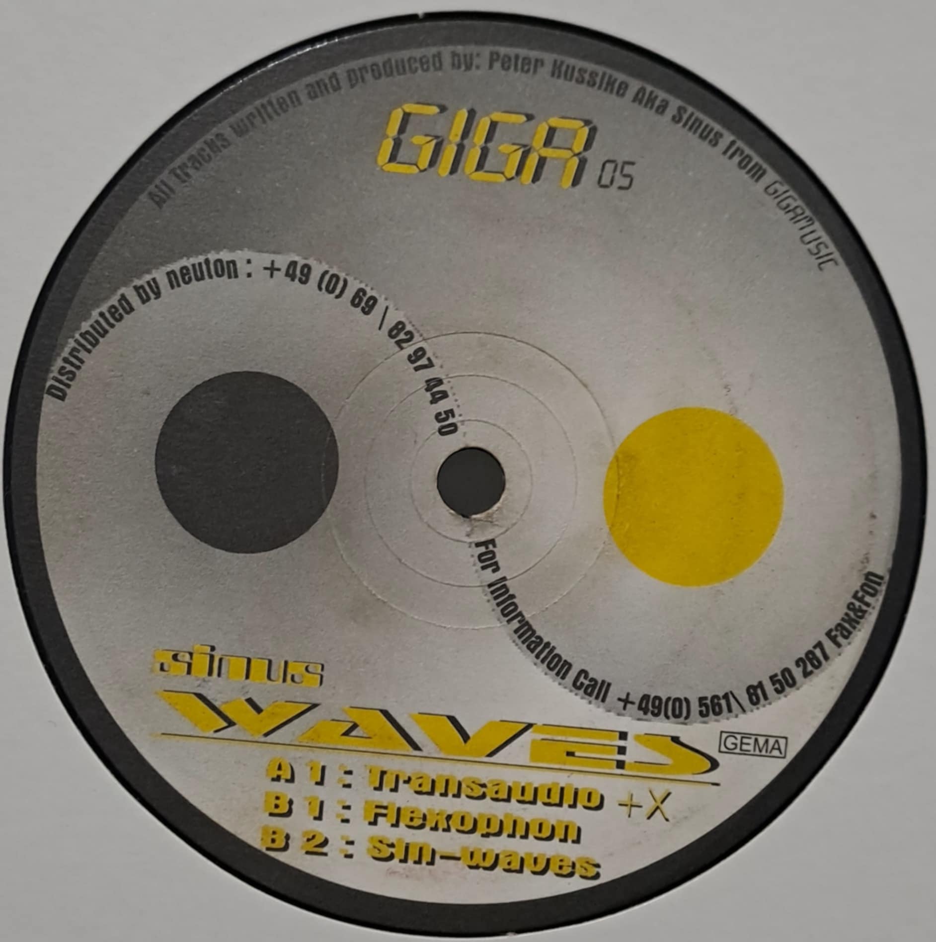 Gigamusic 05 - vinyle techno