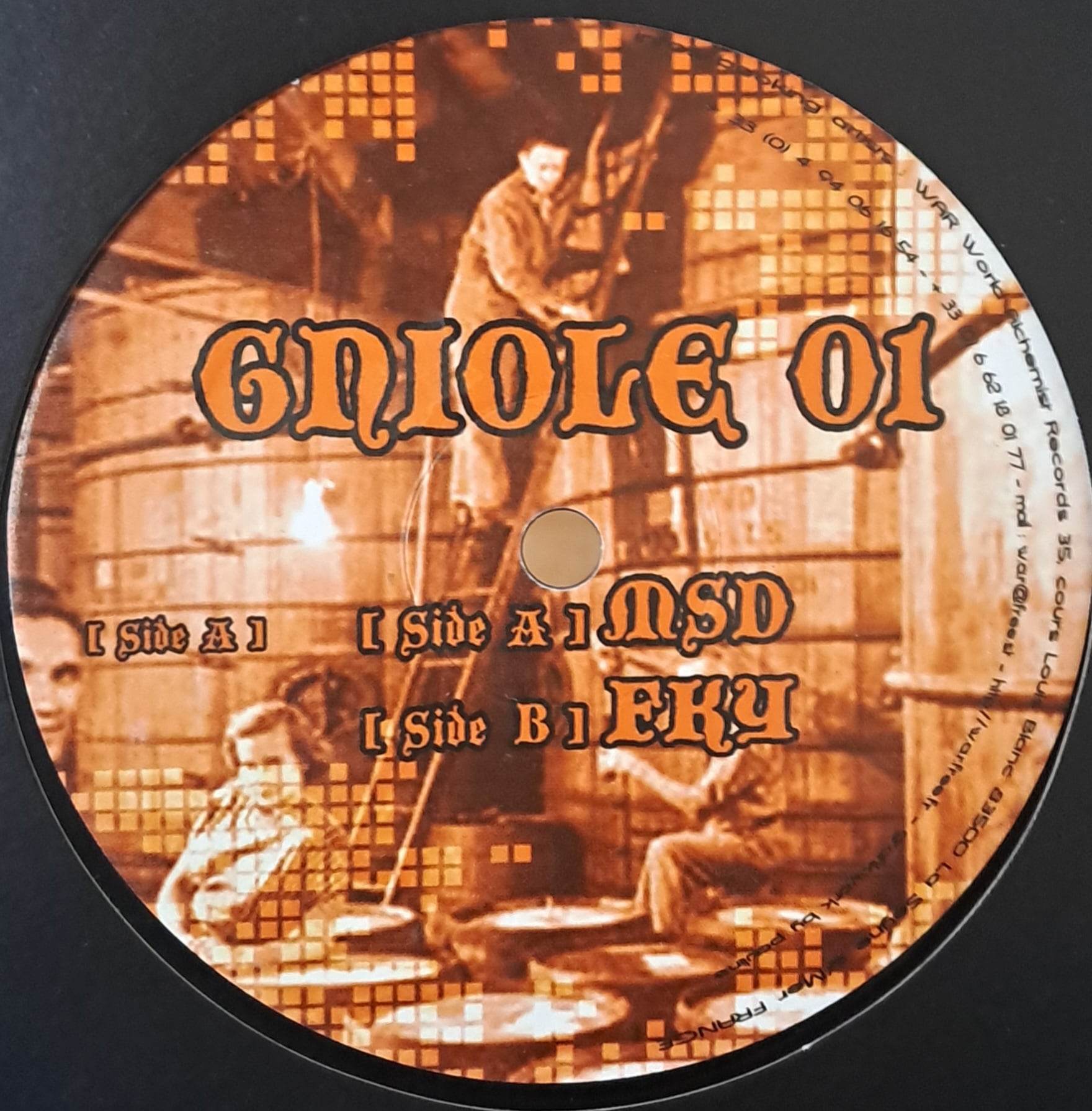 Gniole 01 - vinyle freetekno