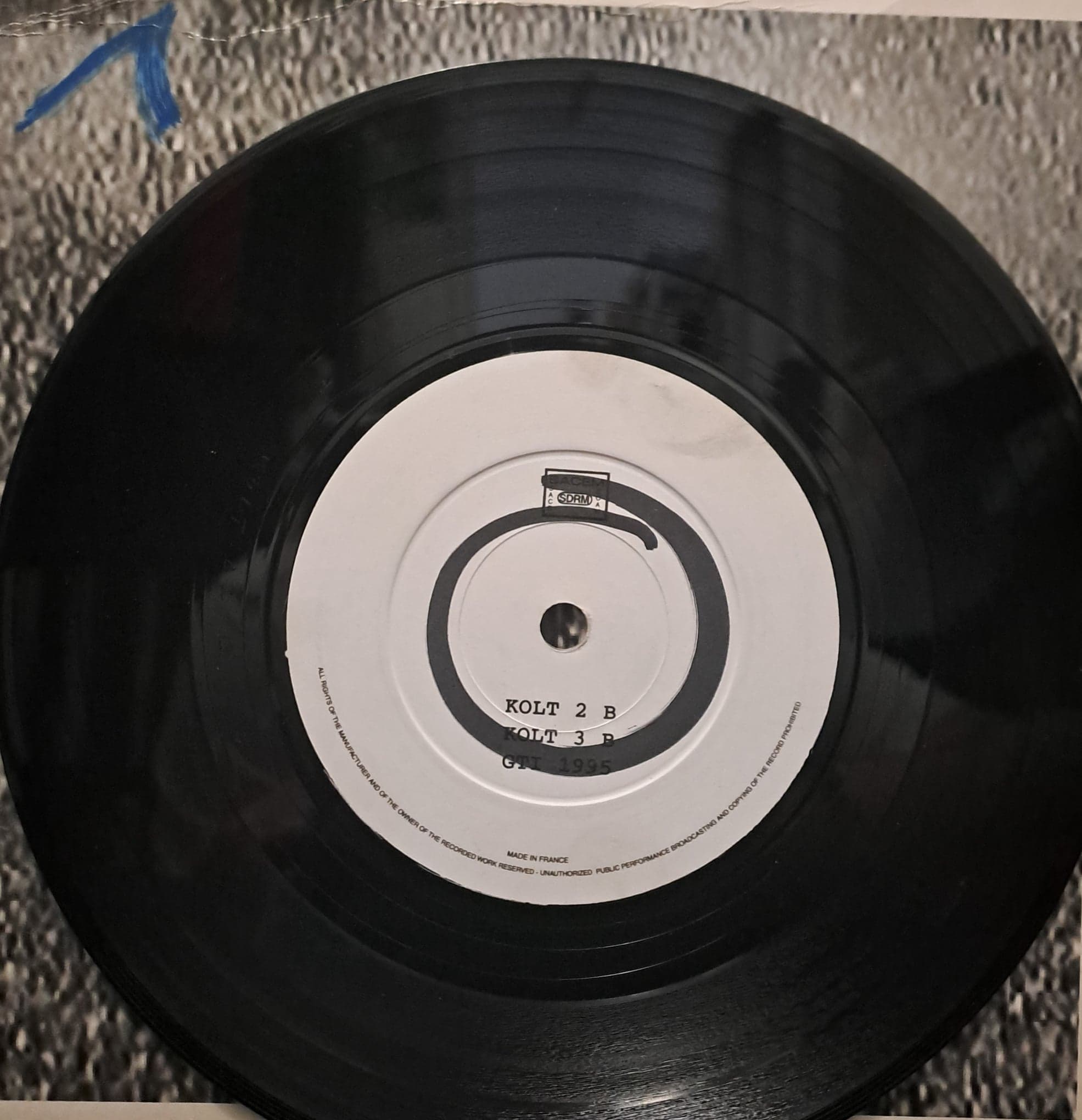 GTI KOLT 02 B / KOLT 03 B - vinyle hardcore