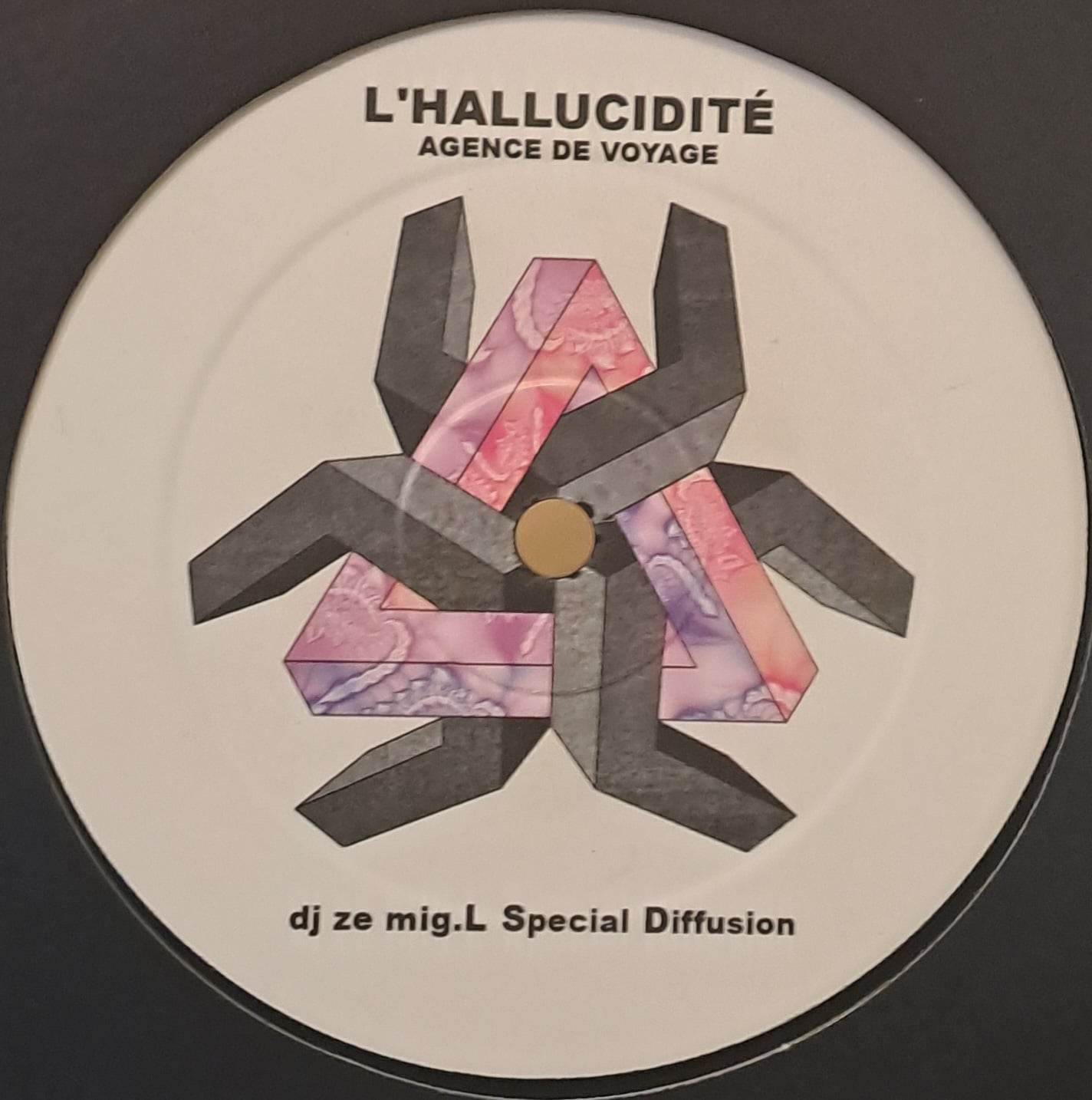 Hallucidite HS 004 - vinyle hard techno