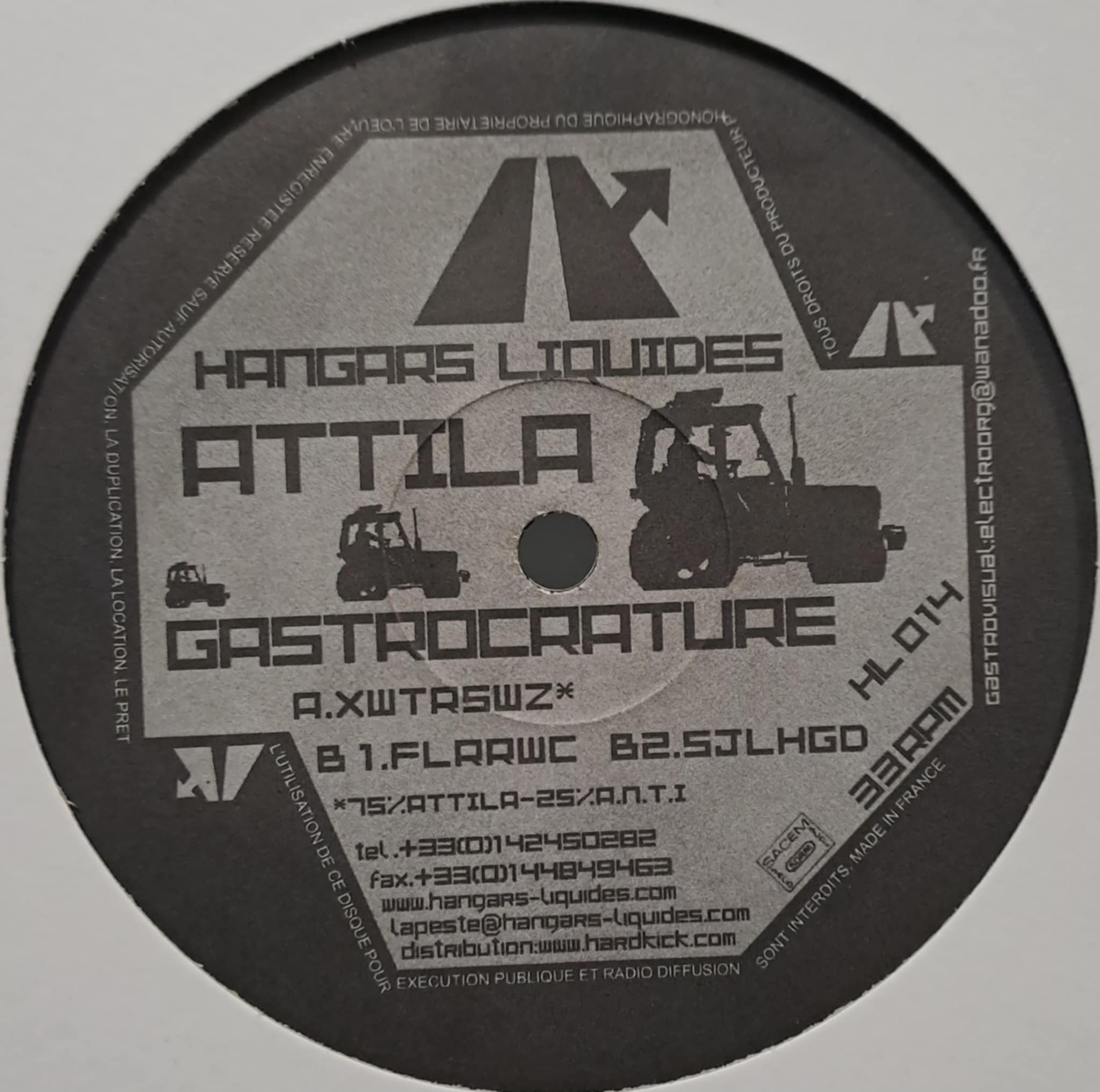Hangars Liquides 014 - vinyle Expérimentale