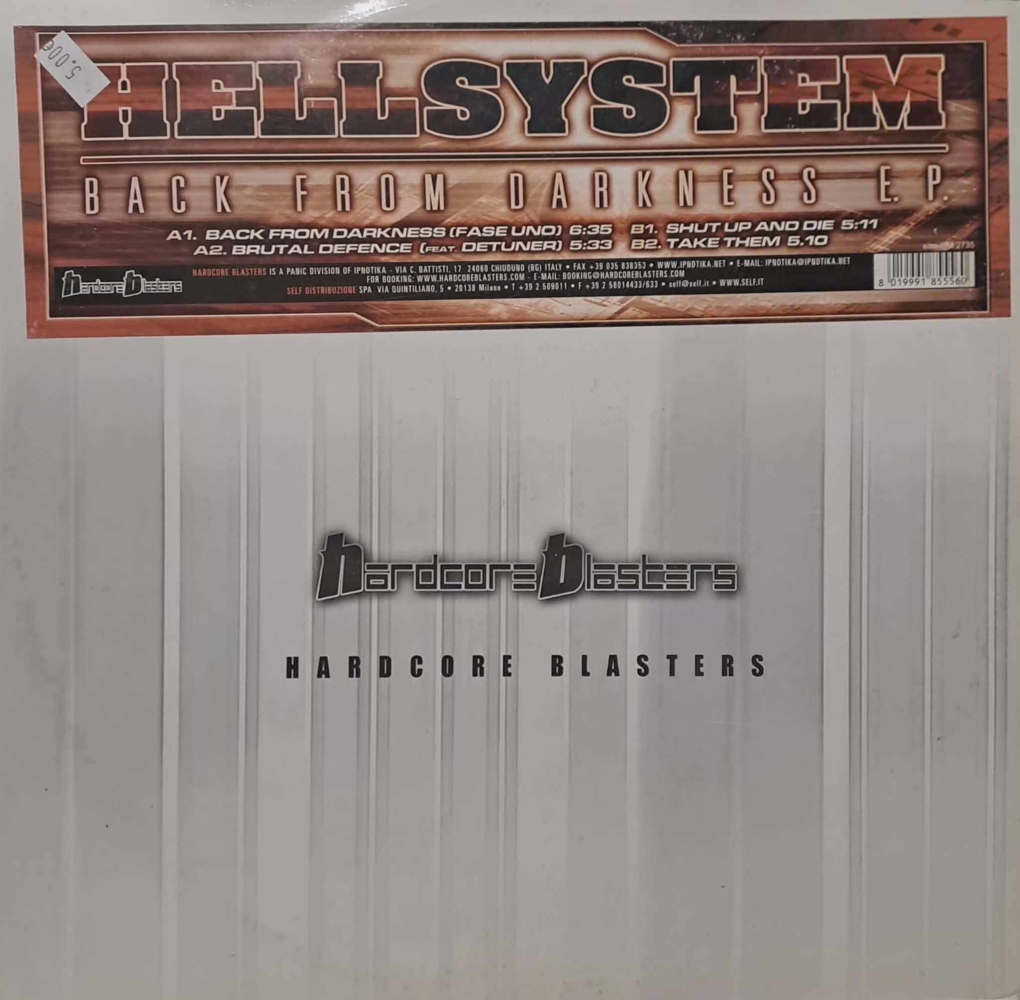 Hardcore Blasters 2735 - vinyle gabber