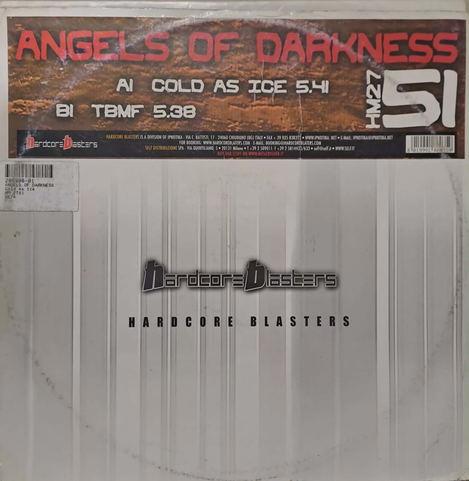 Hardcore Blasters 2751 - vinyle gabber