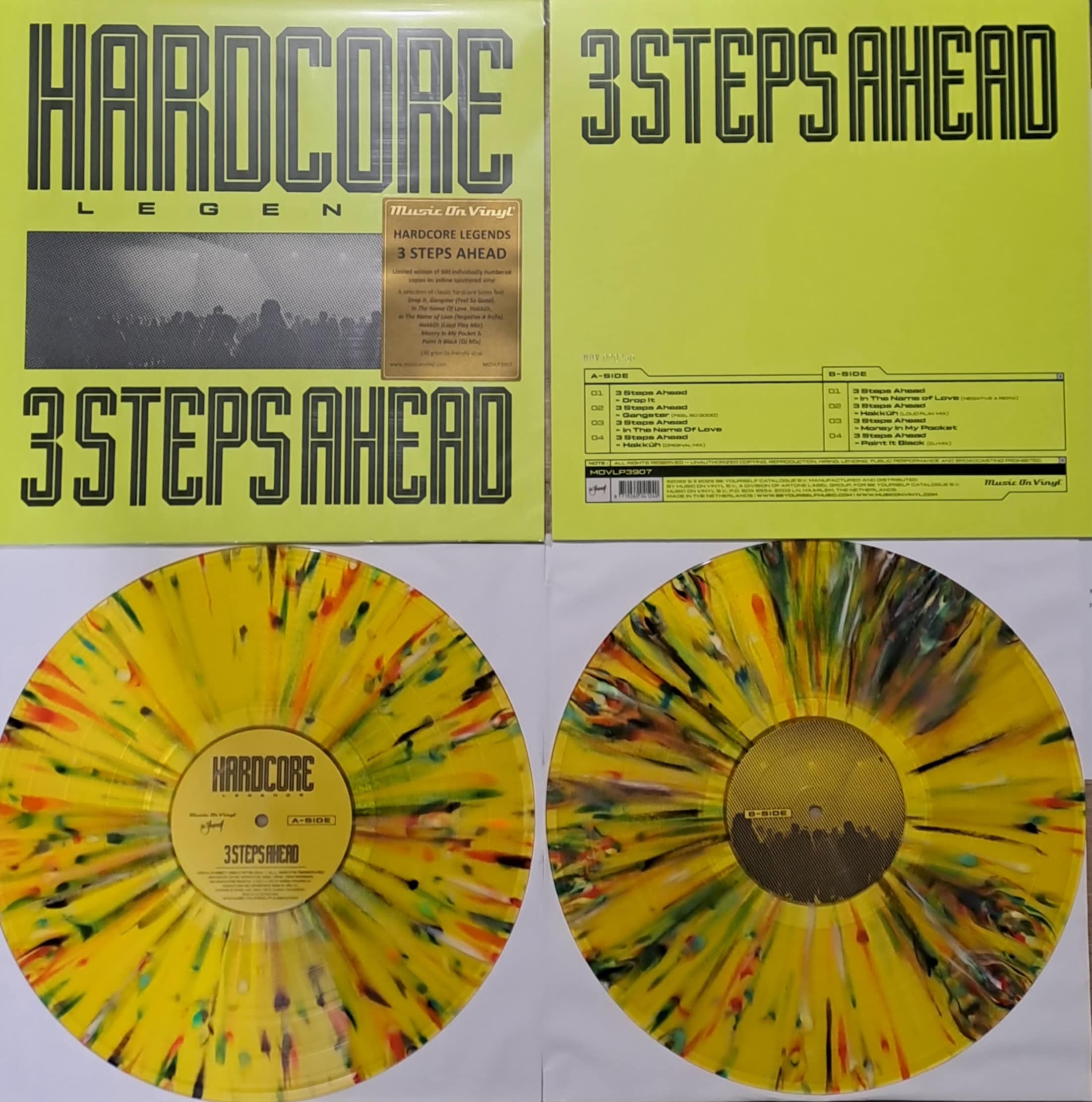 Hardcore Legends (MOVLP3907) (Splatter) - vinyle gabber