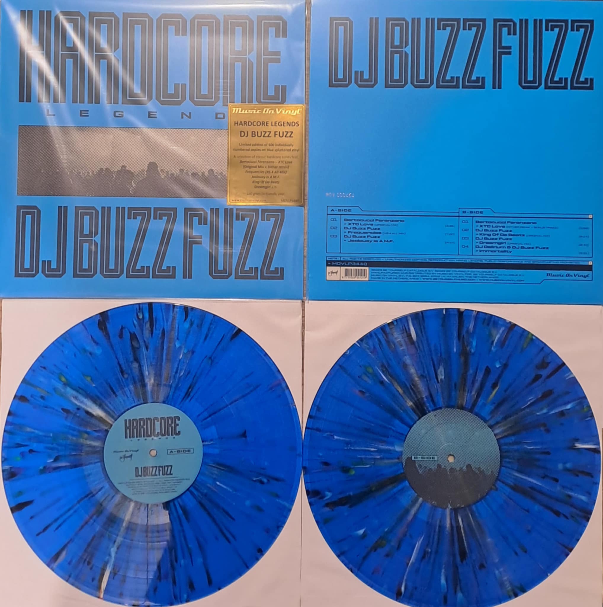 Hardcore Legends (MOVLP3440) (Splatter) - vinyle gabber