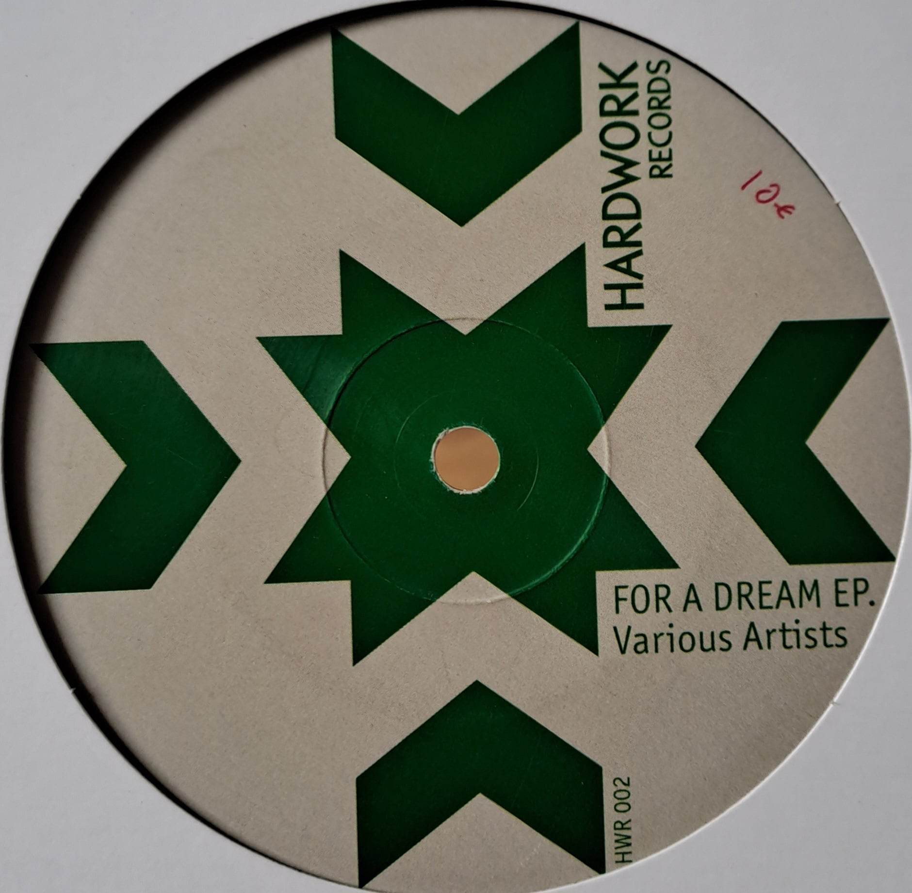 Hardwork 002 - vinyle hard techno