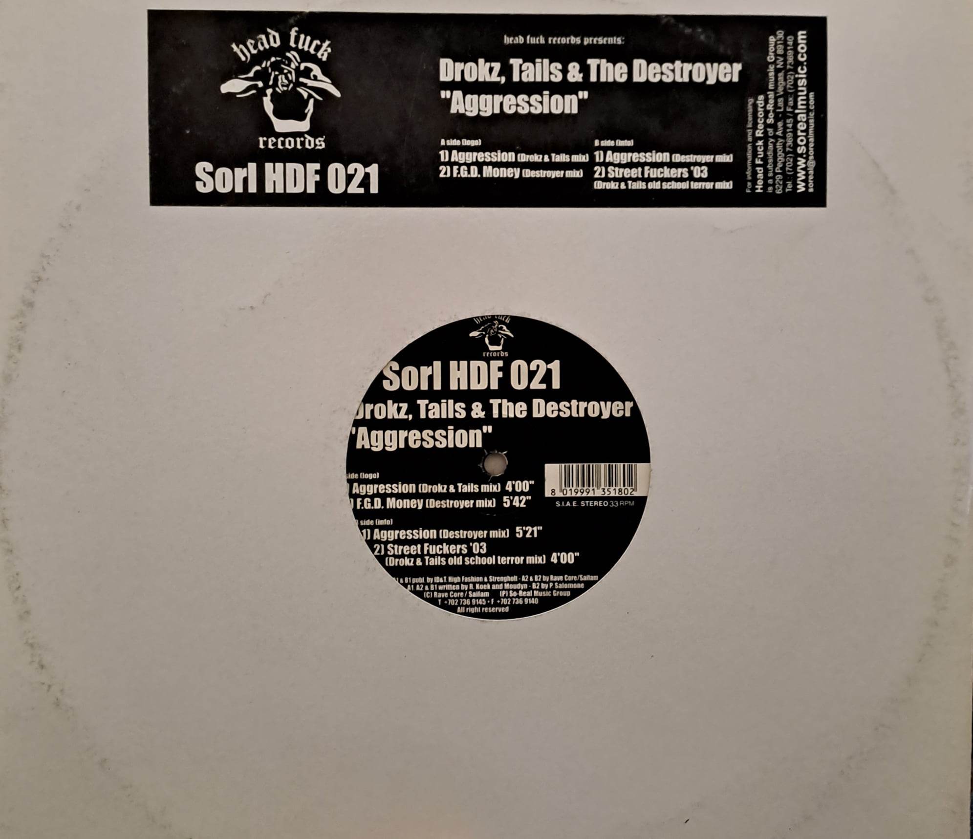 Head Fuck 21 - vinyle hardcore