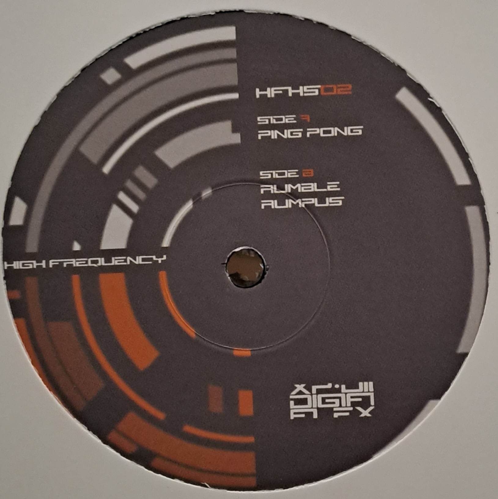 High Frequency 02 RP (dernières copies en stock) - vinyle techno