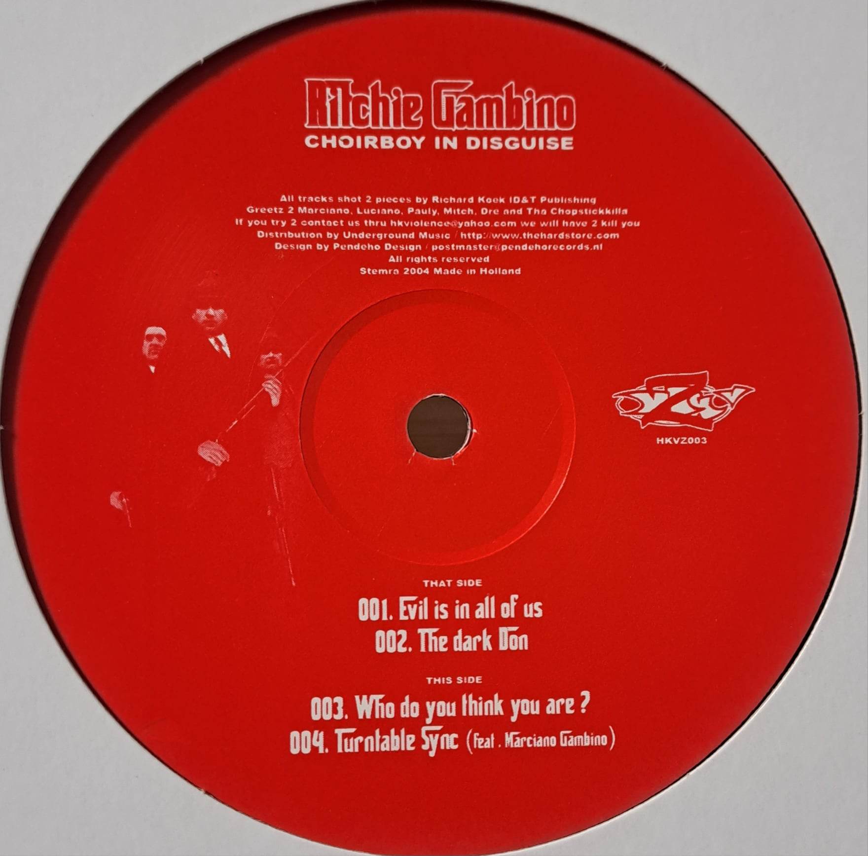 Hong Kong Violence 03 - vinyle hardcore