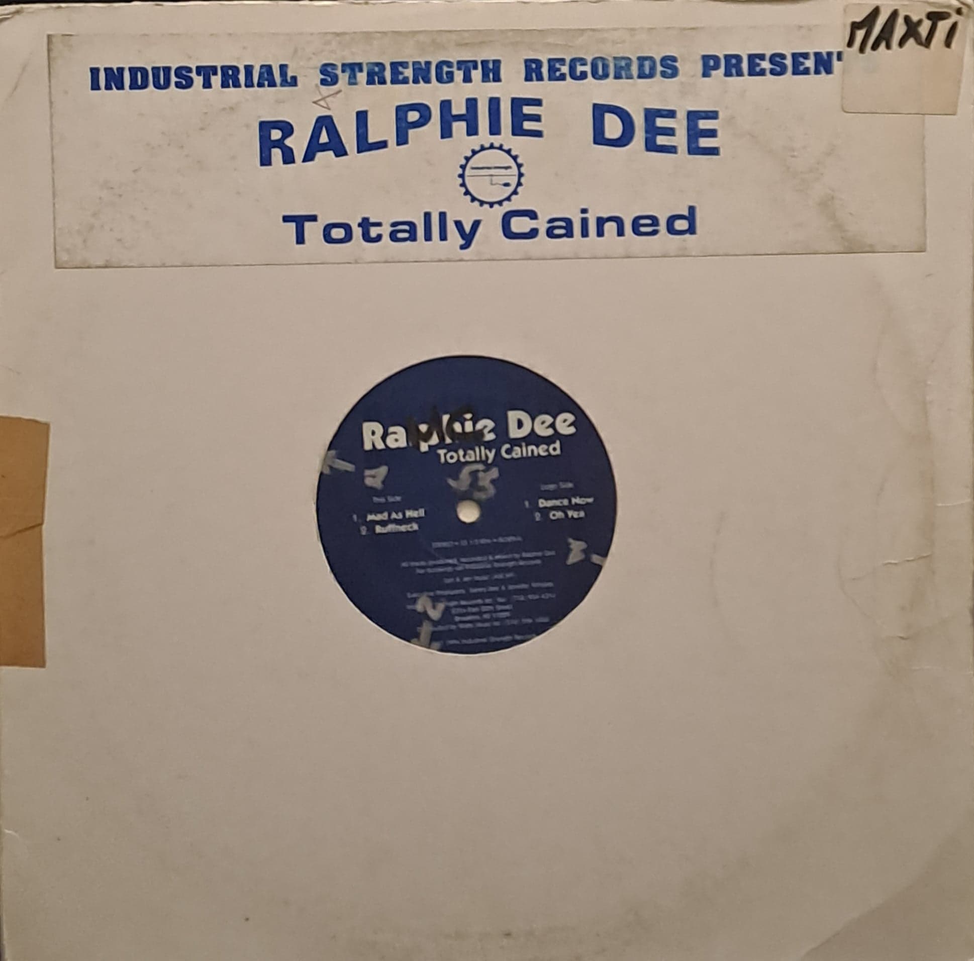 Industrial Strength 29 - vinyle gabber
