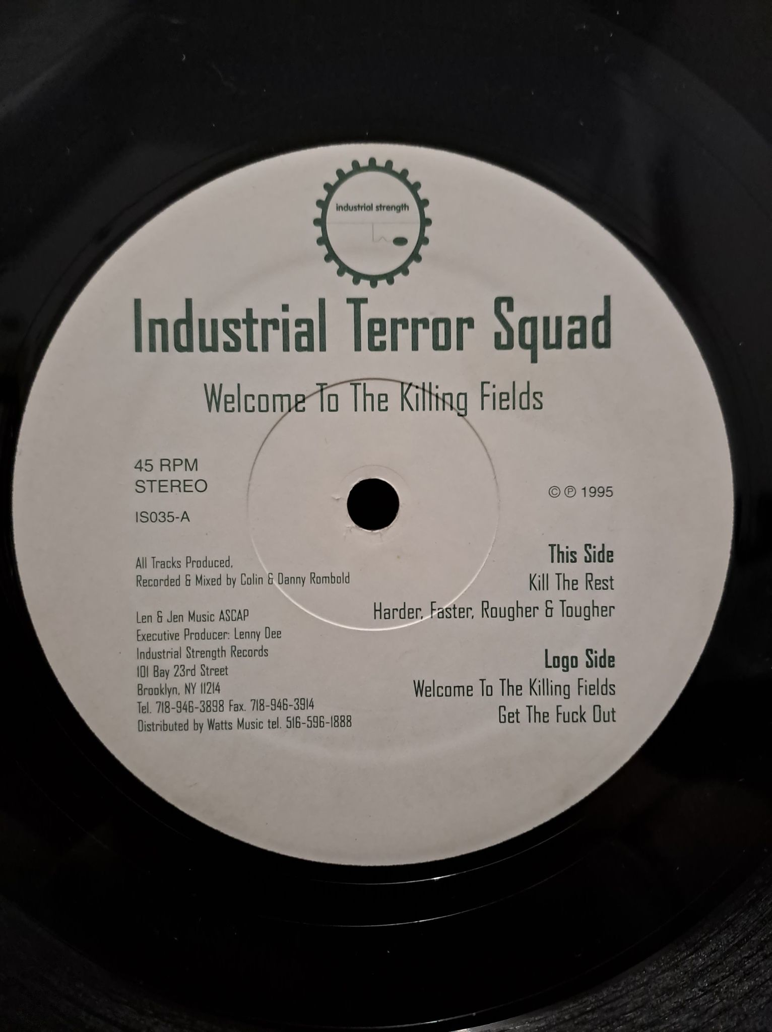 Industrial Strength 35 - vinyle gabber