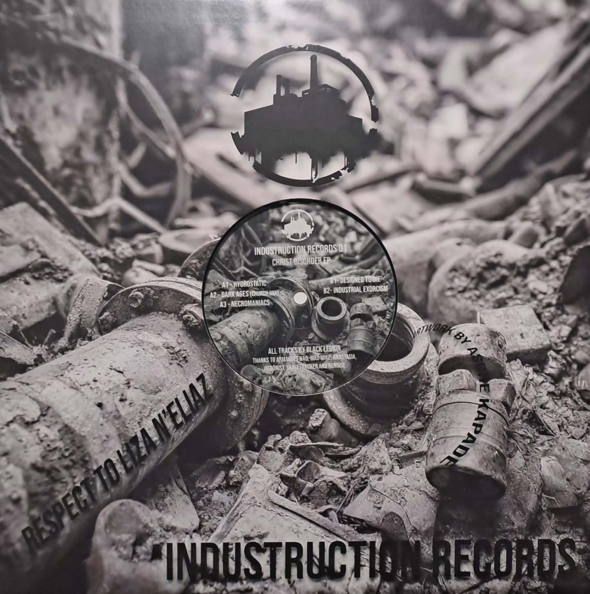 Industruction 01 - vinyle hardcore