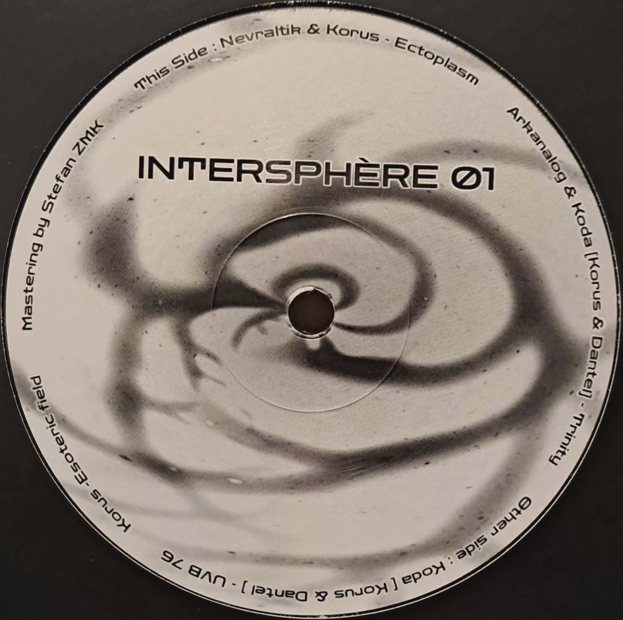 Intersphere 01 - vinyle freetekno