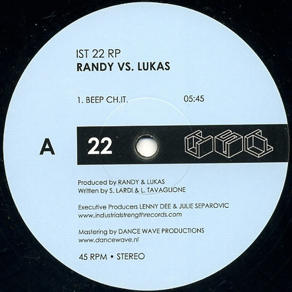IST 22 RP - vinyle hardcore