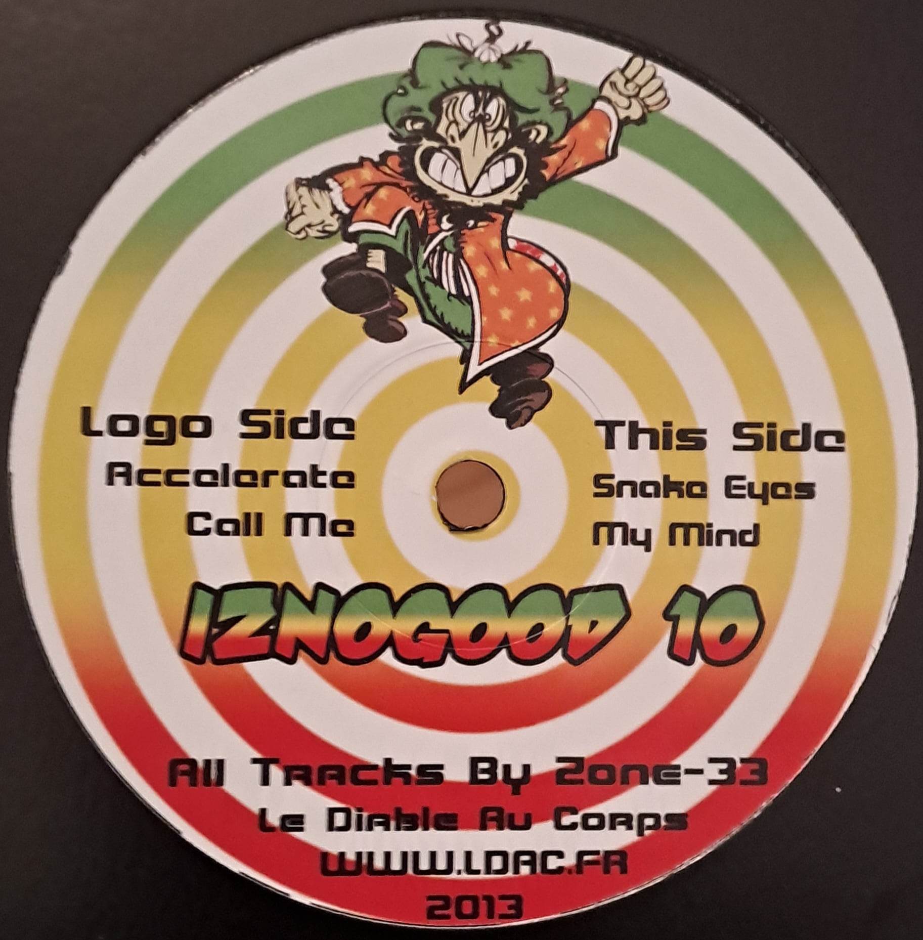 Iznogood 10 - vinyle freetekno