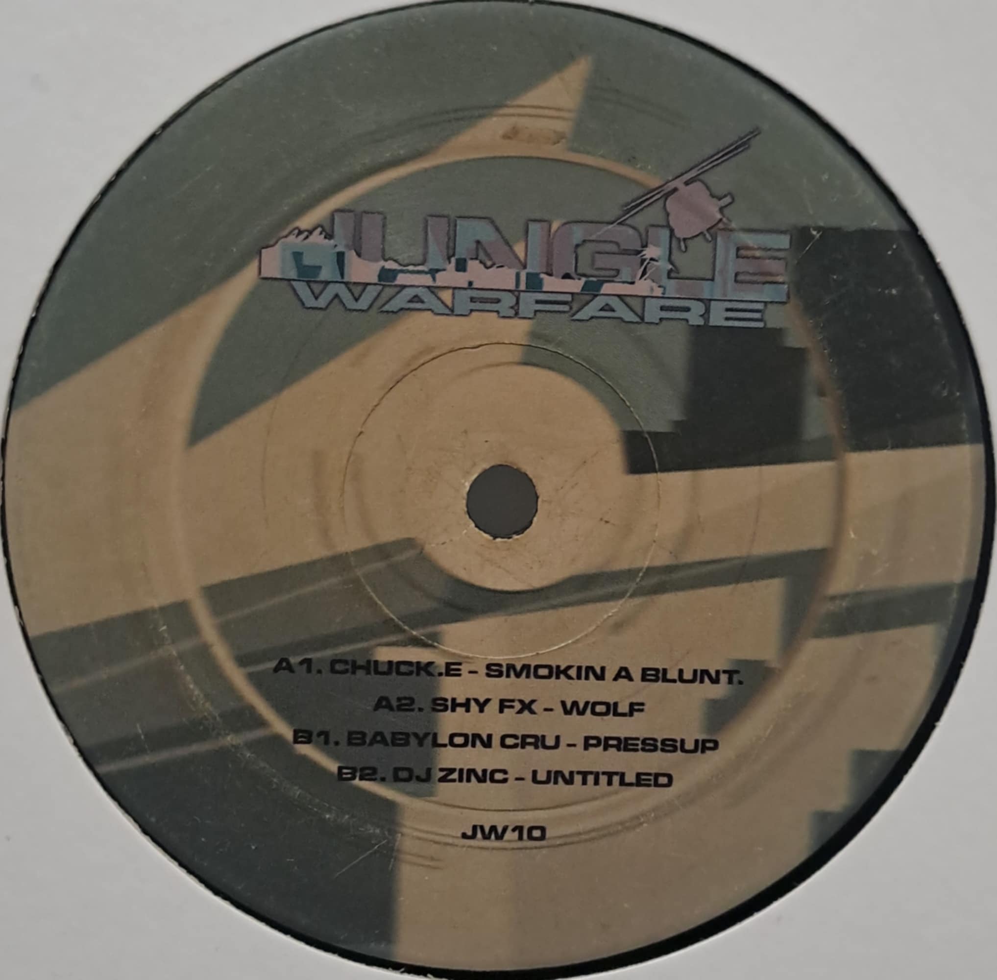 Jungle Warfare 10 - vinyle Drum & Bass
