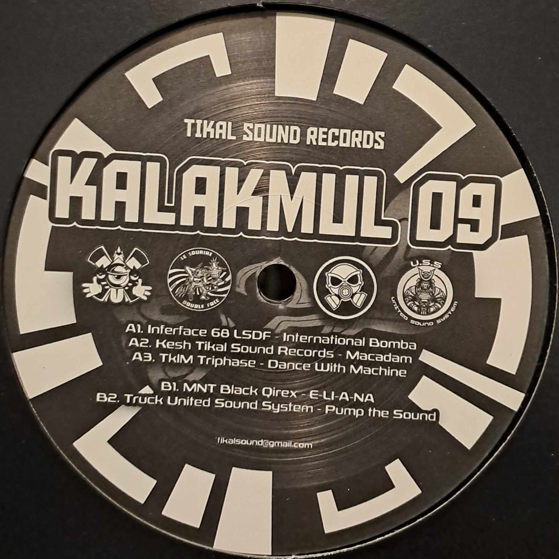 Kalakmul 09 (toute dernière copie en stock) - vinyle freetekno
