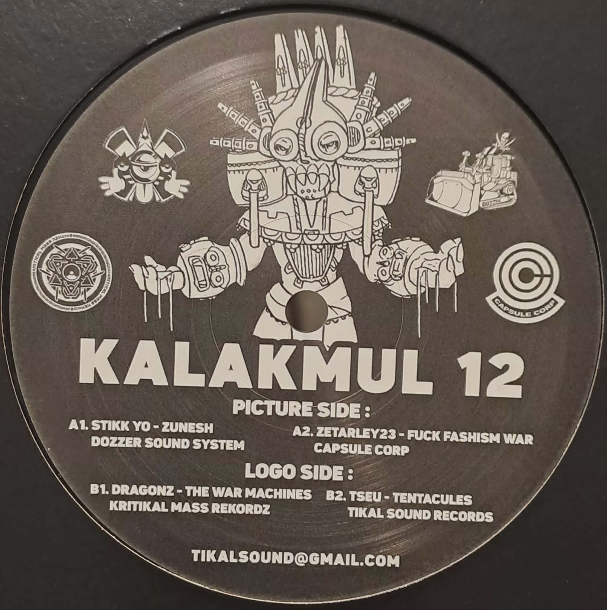 Kalakmul 12 - vinyle freetekno