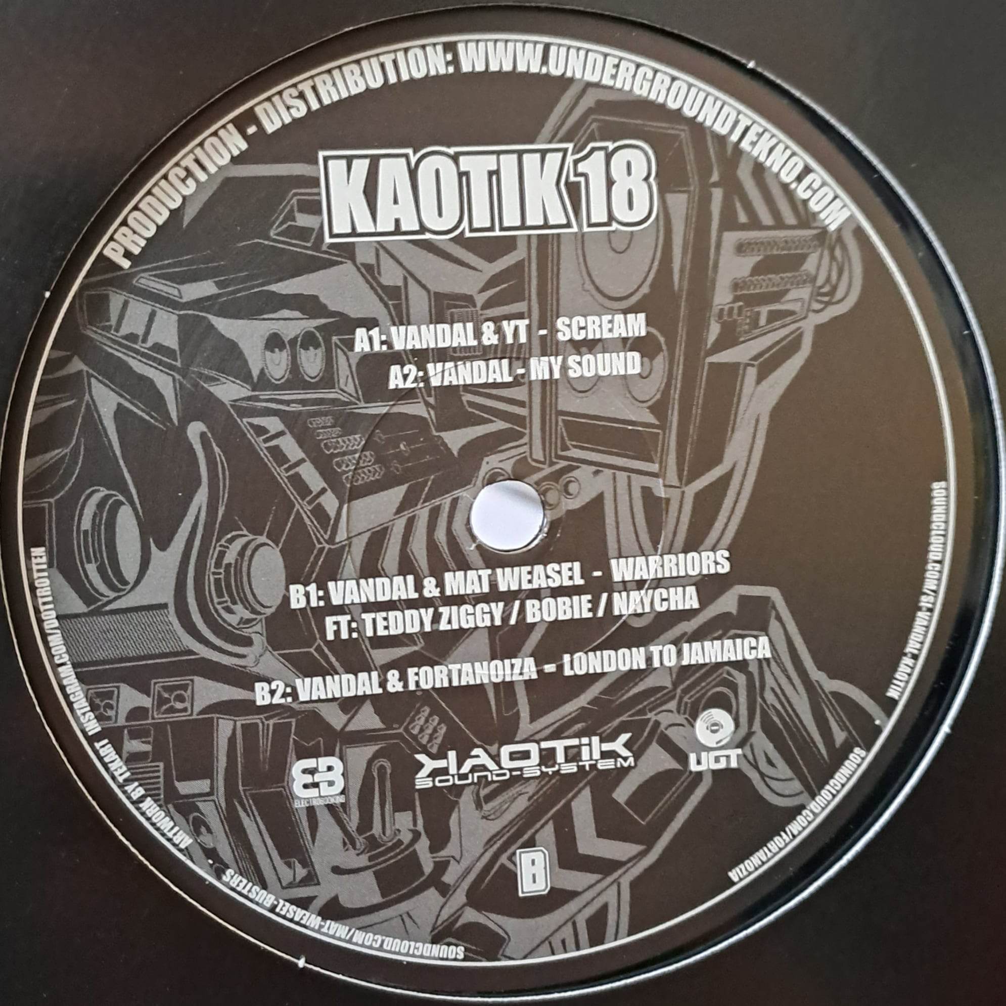 Kaotik 18 - vinyle raggatek